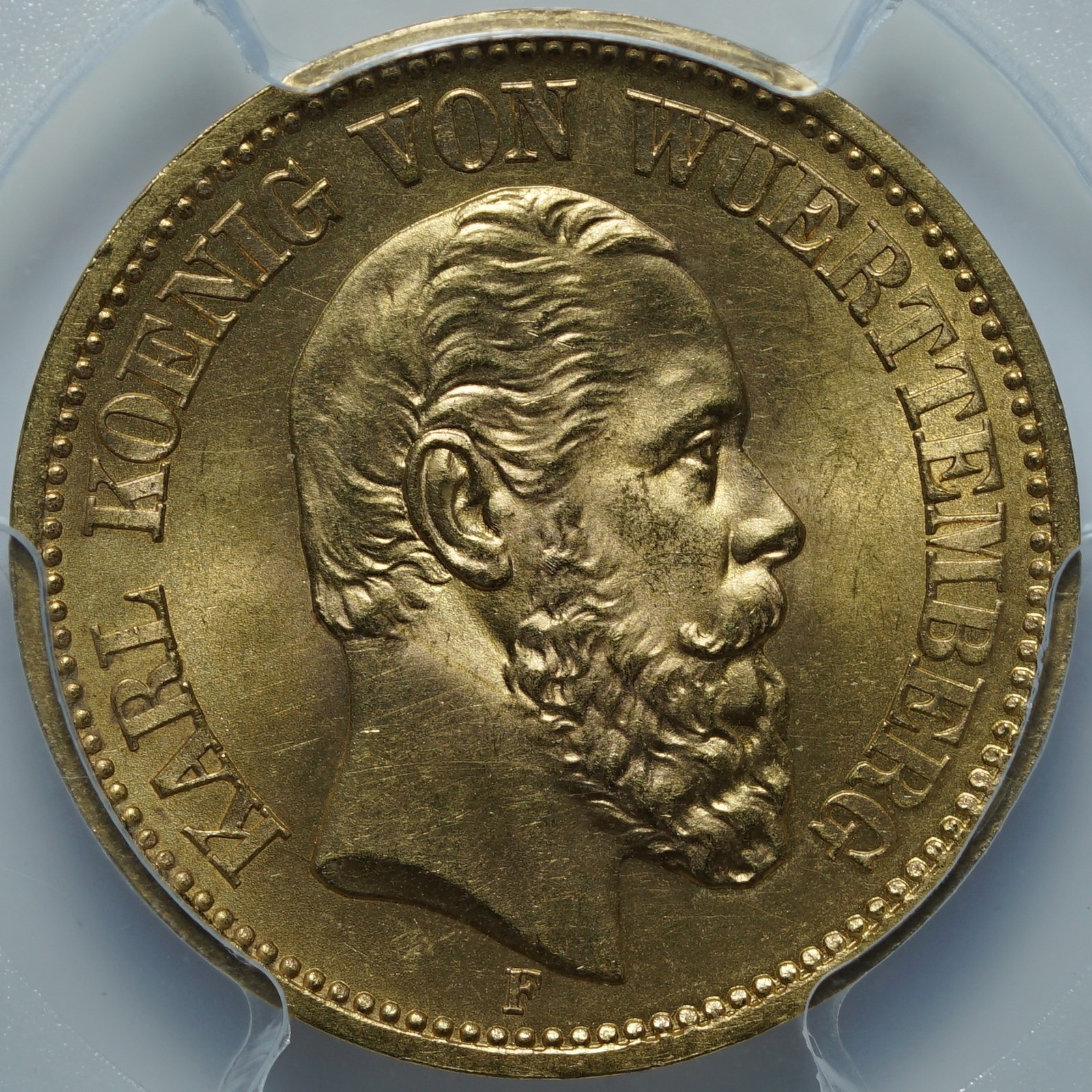 20 марок 1873 F MS64 PCGS
