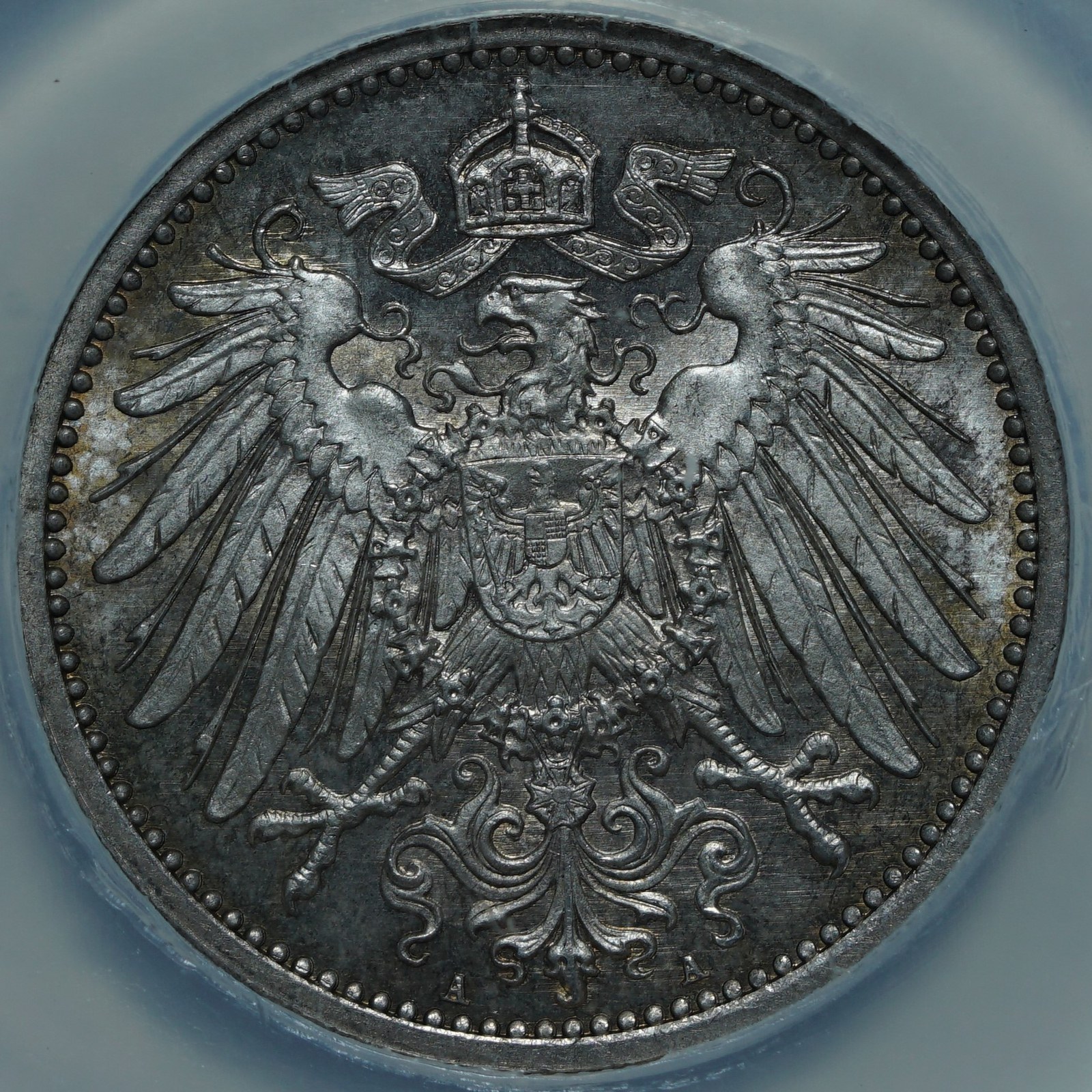 1 марка 1914 A MS67 ННР