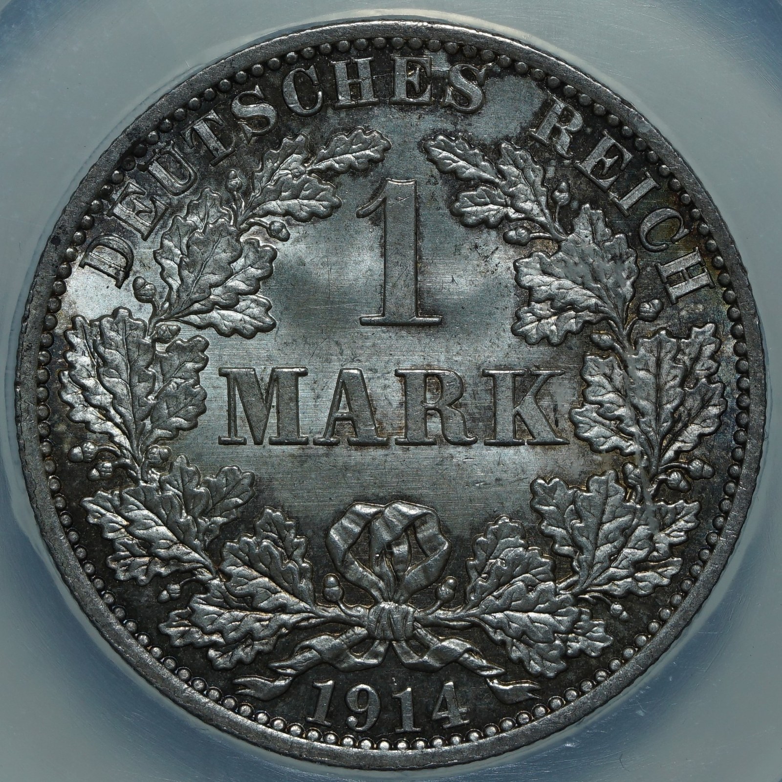 1 марка 1914 A MS67 ННР