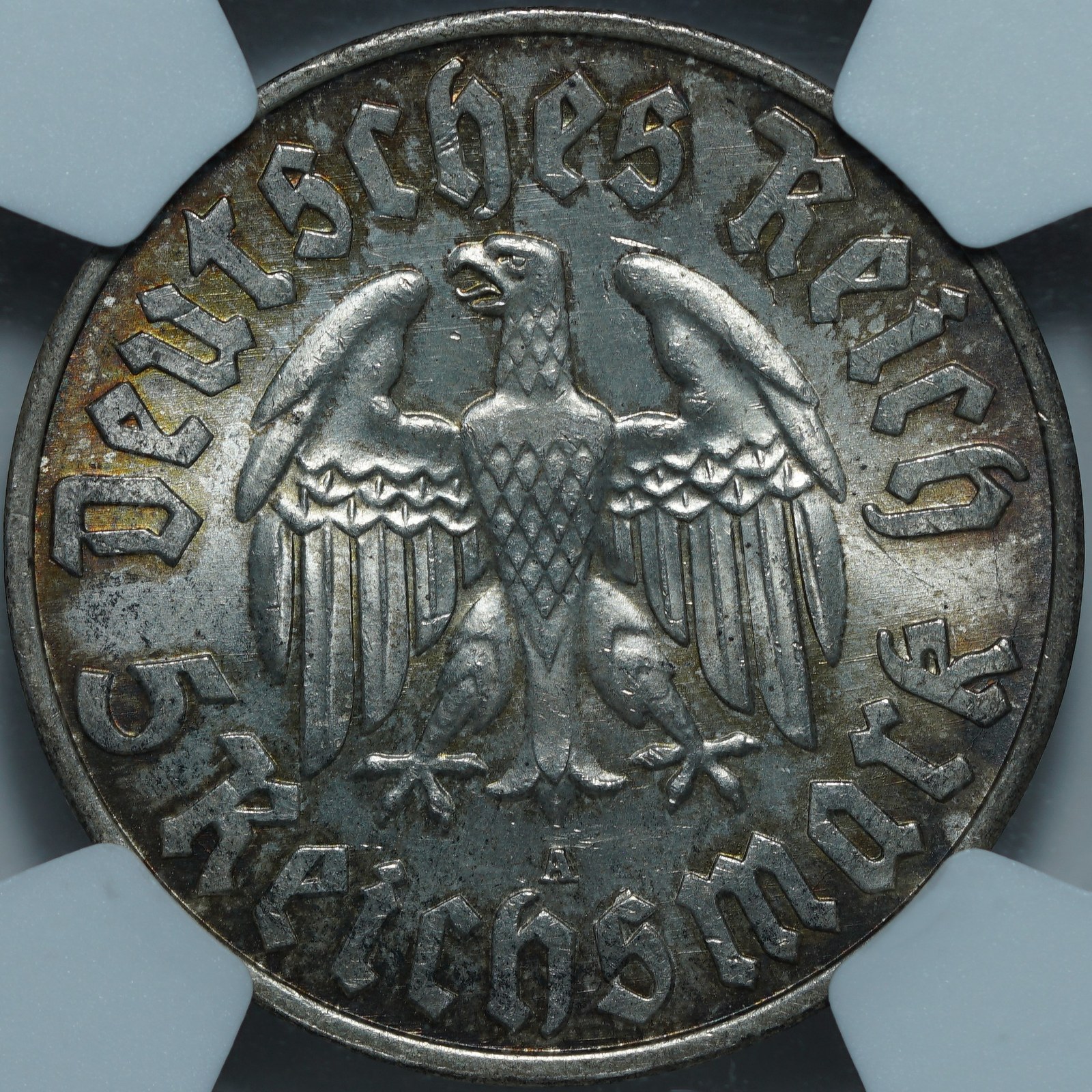5 рейхсмарок 1933 A MS64 NGC