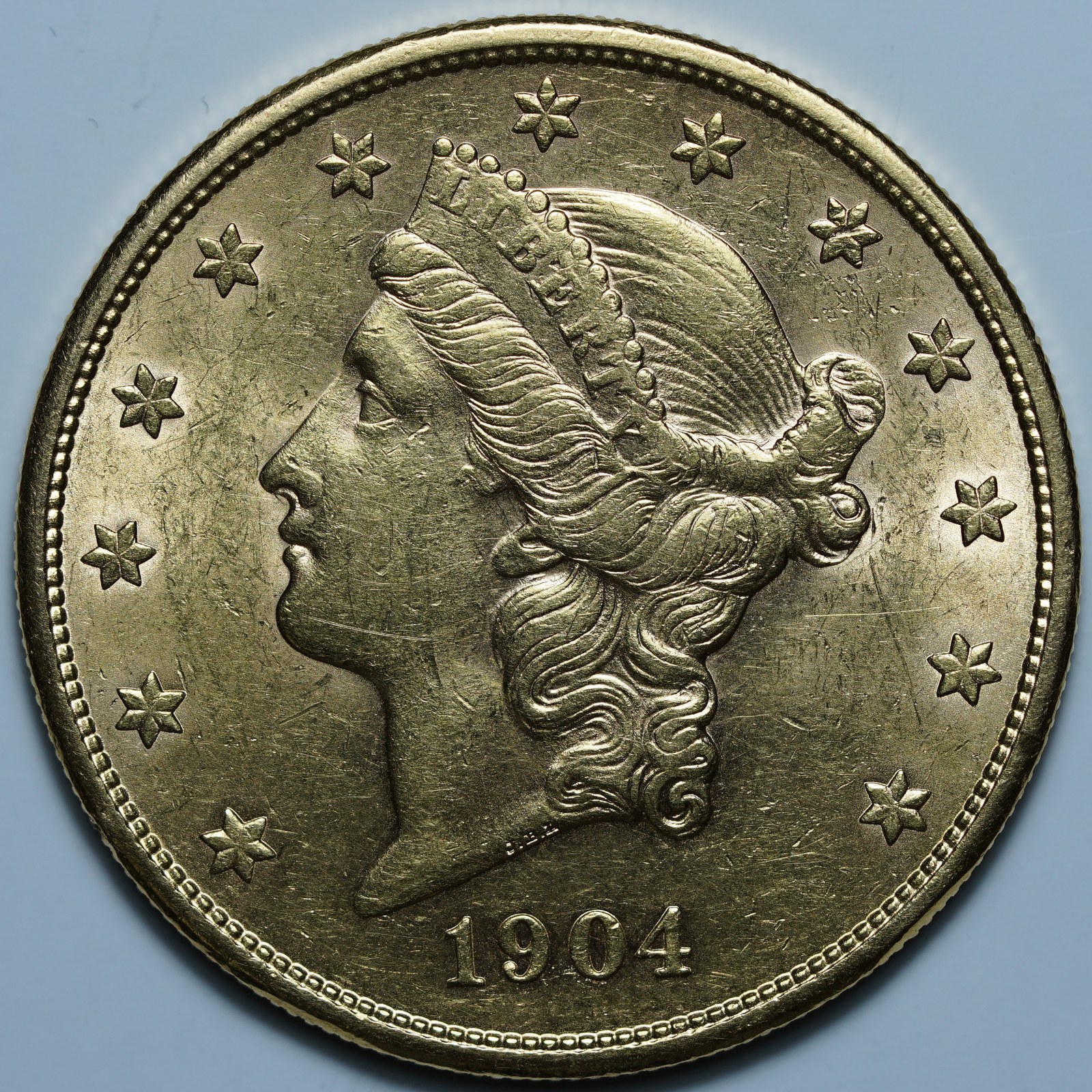 20 долларов 1904 S