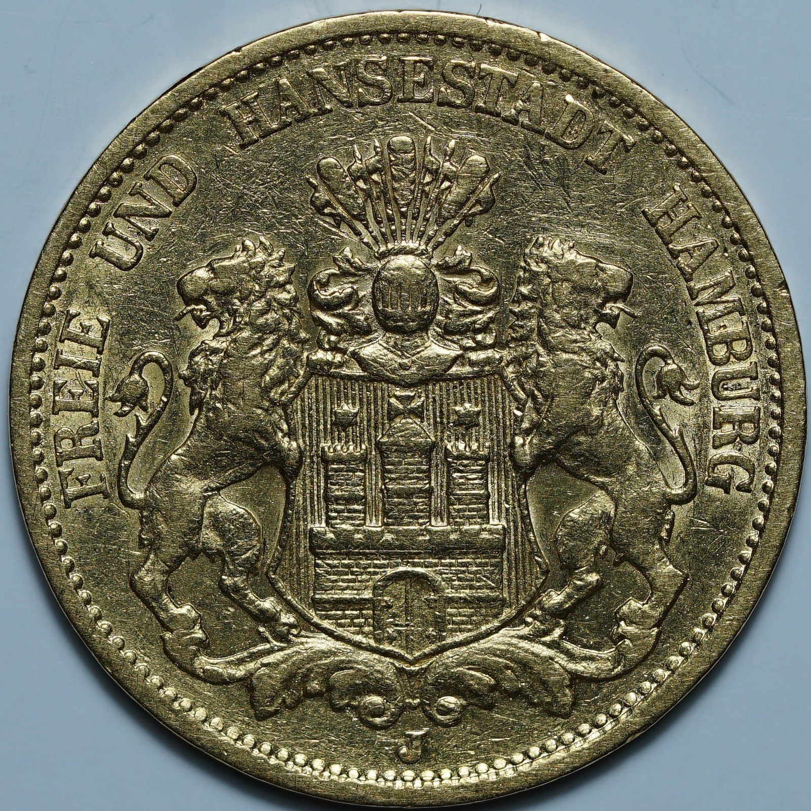 20 марок 1878 J
