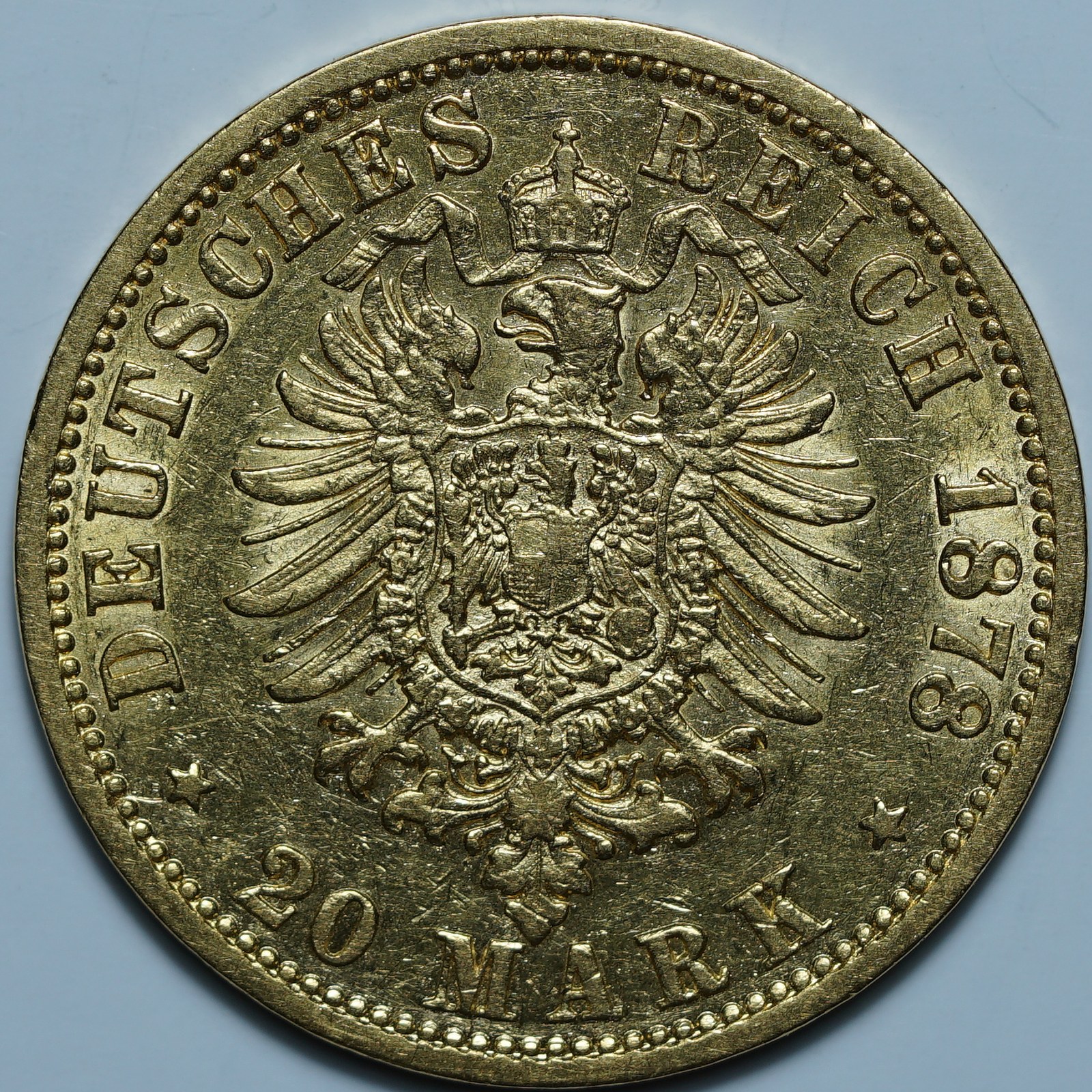 20 марок 1878 J