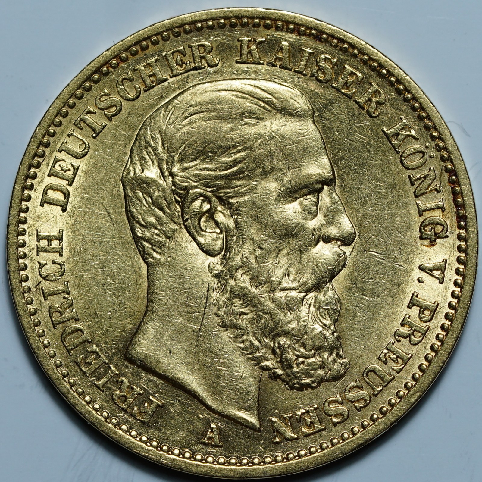 20 марок 1888 A
