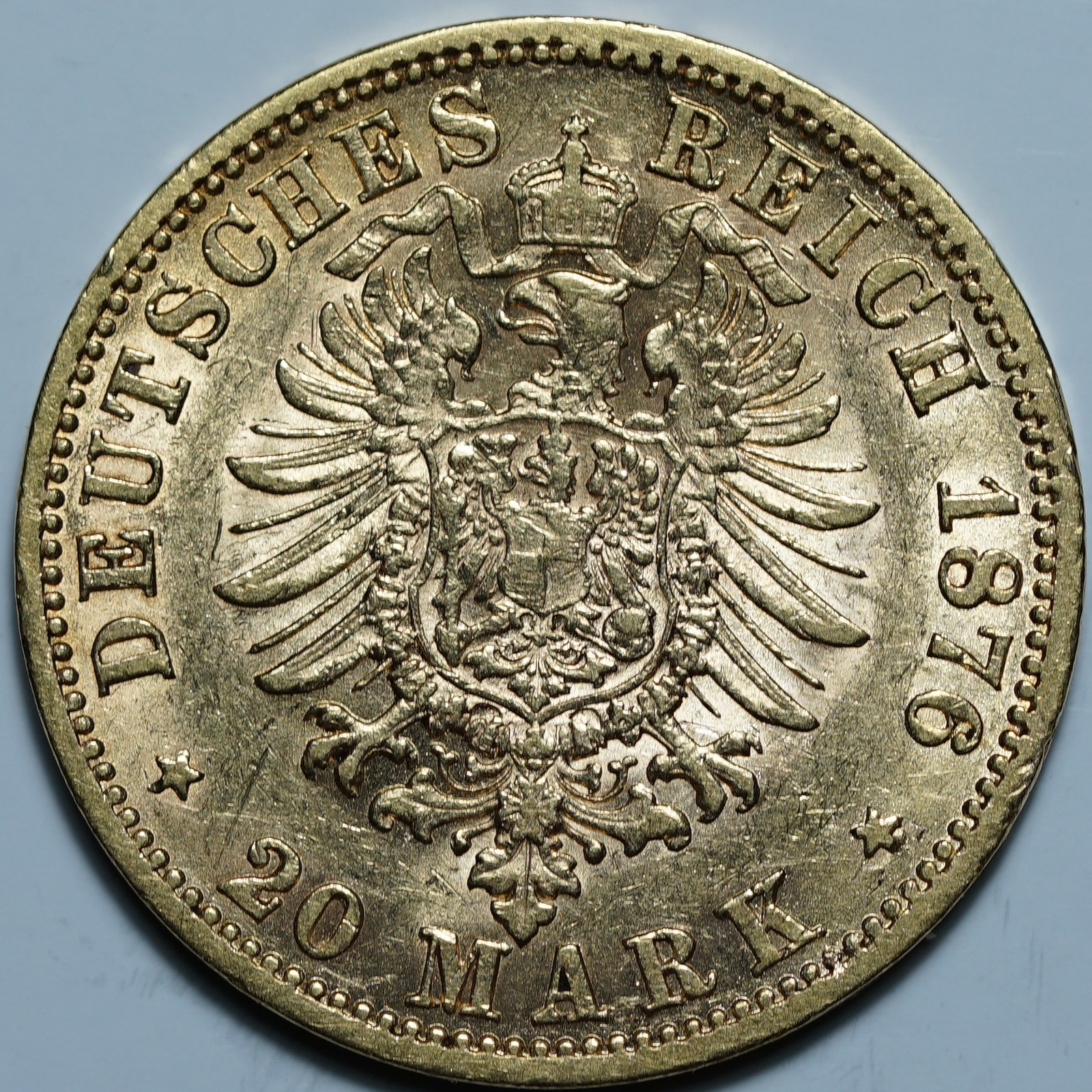 20 марок 1876 E