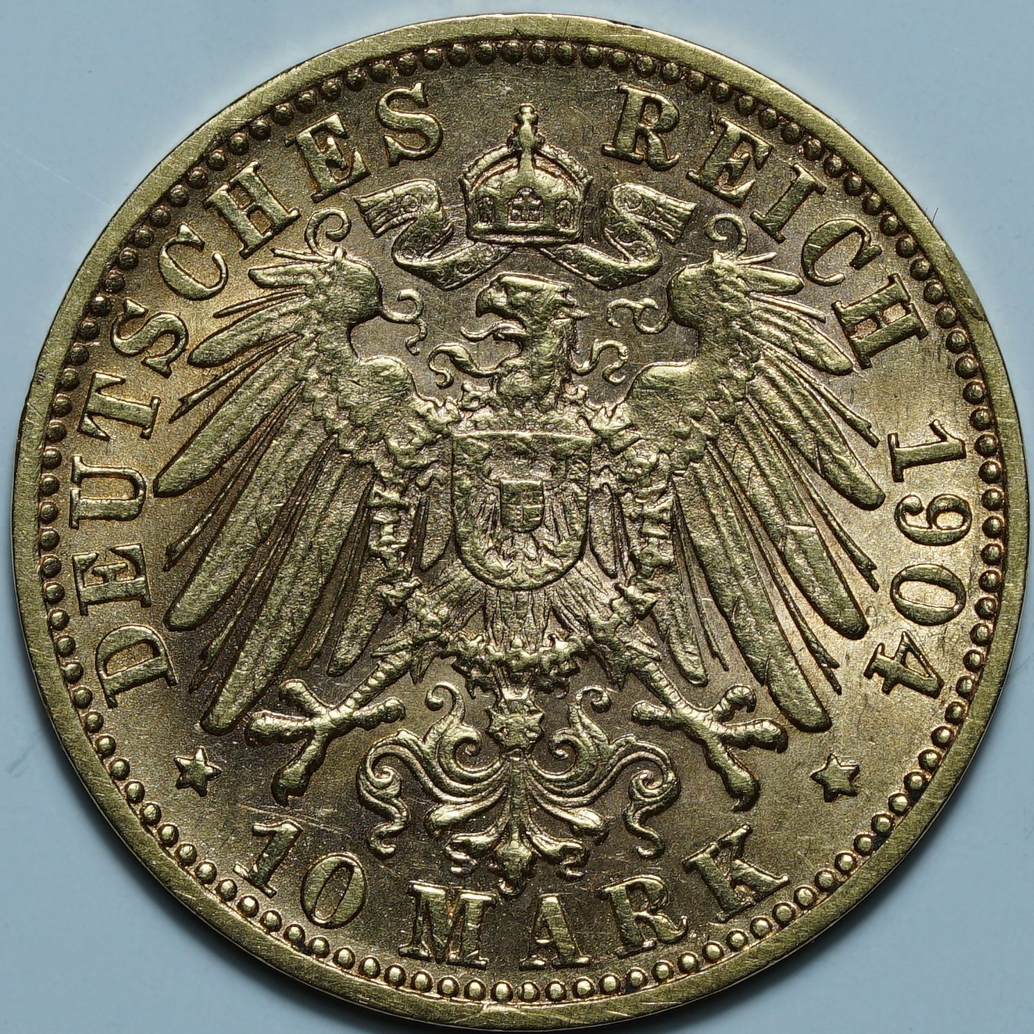 10 марок 1904 F