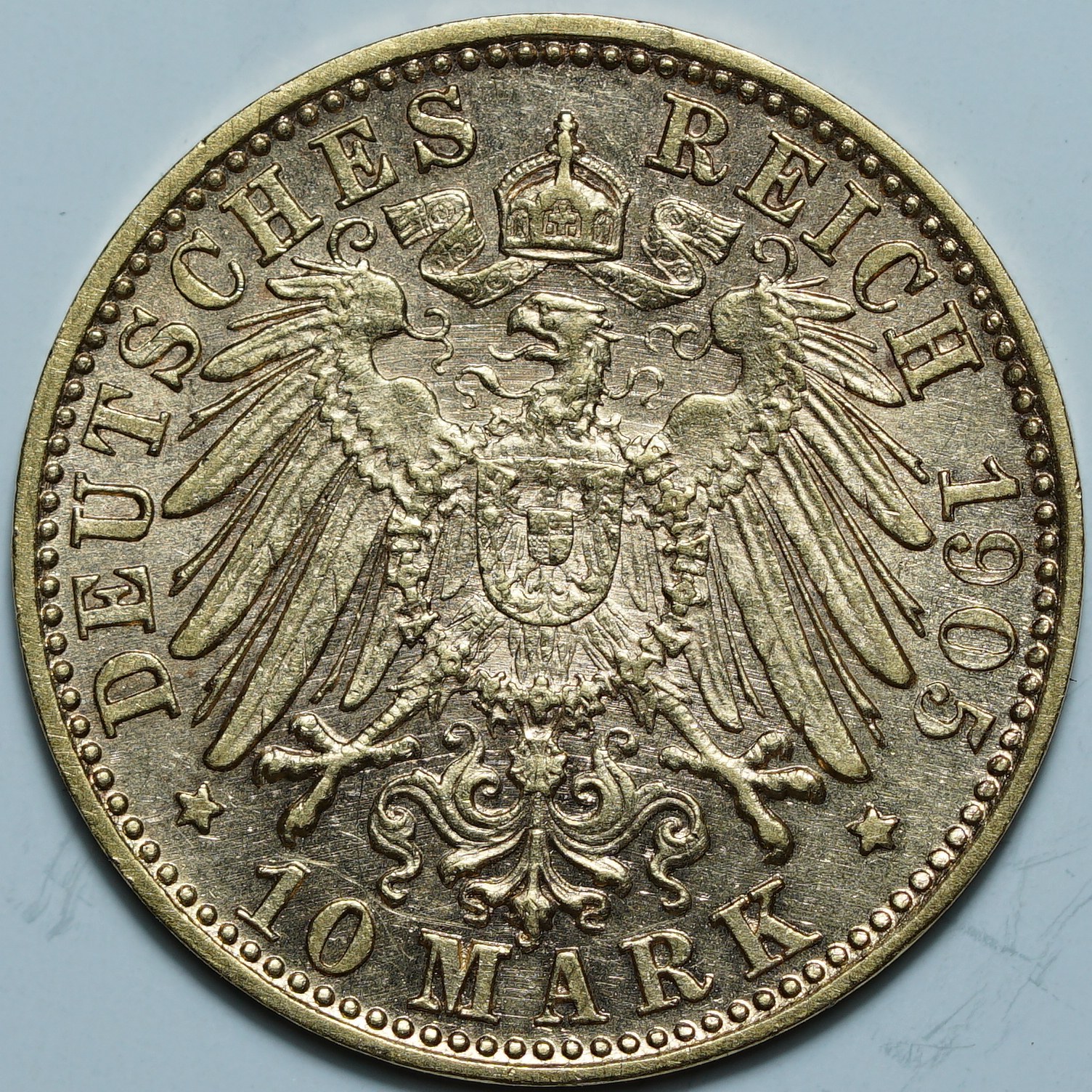 10 марок 1905 D