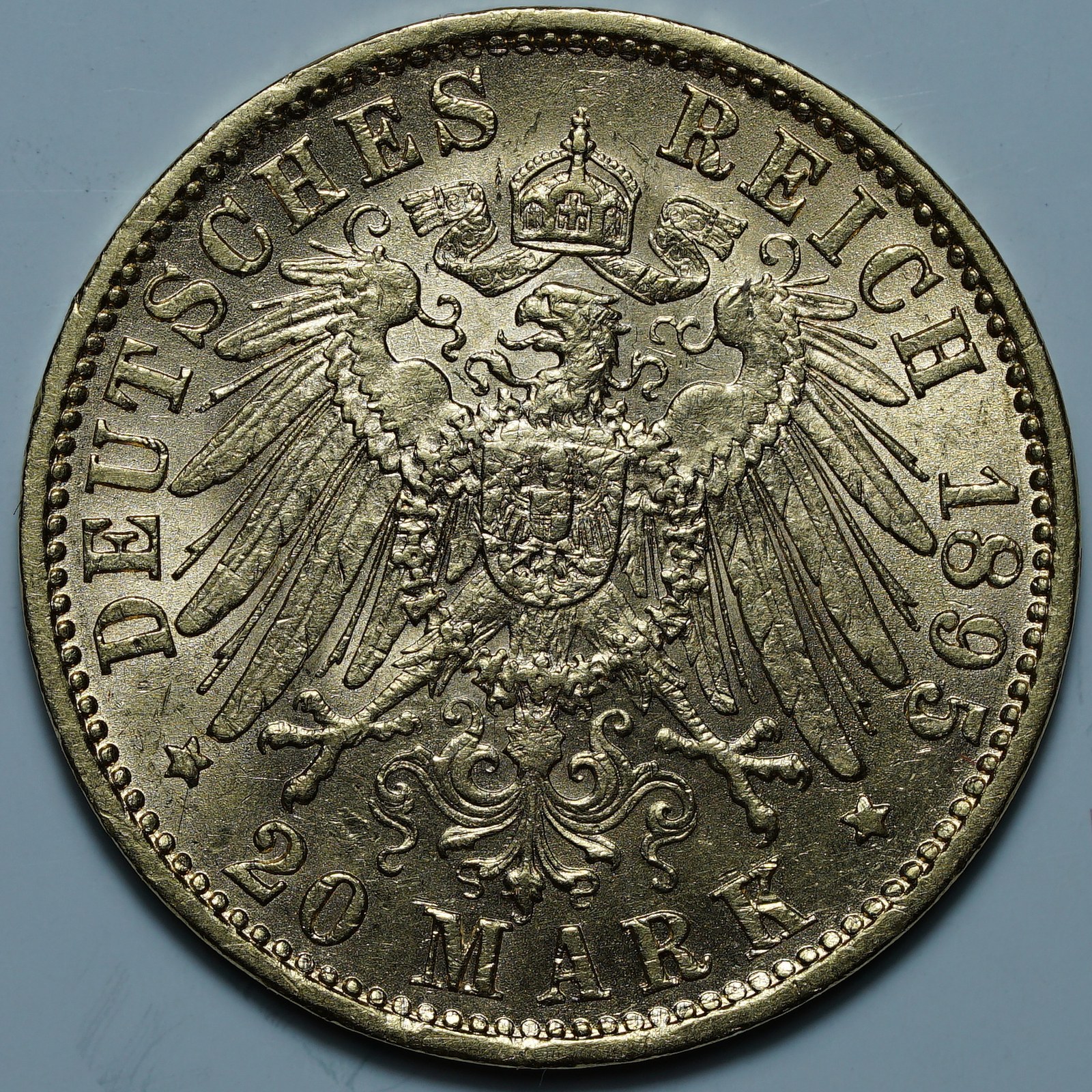 20 марок 1895 D