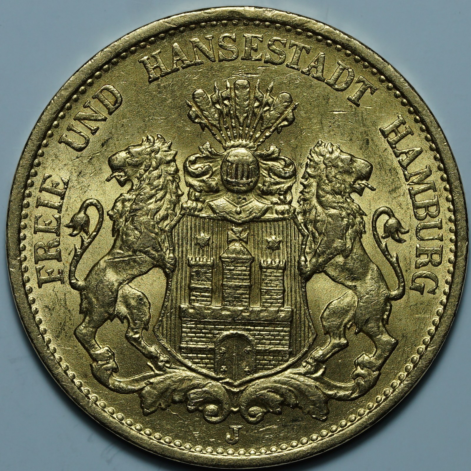 20 марок 1899 J