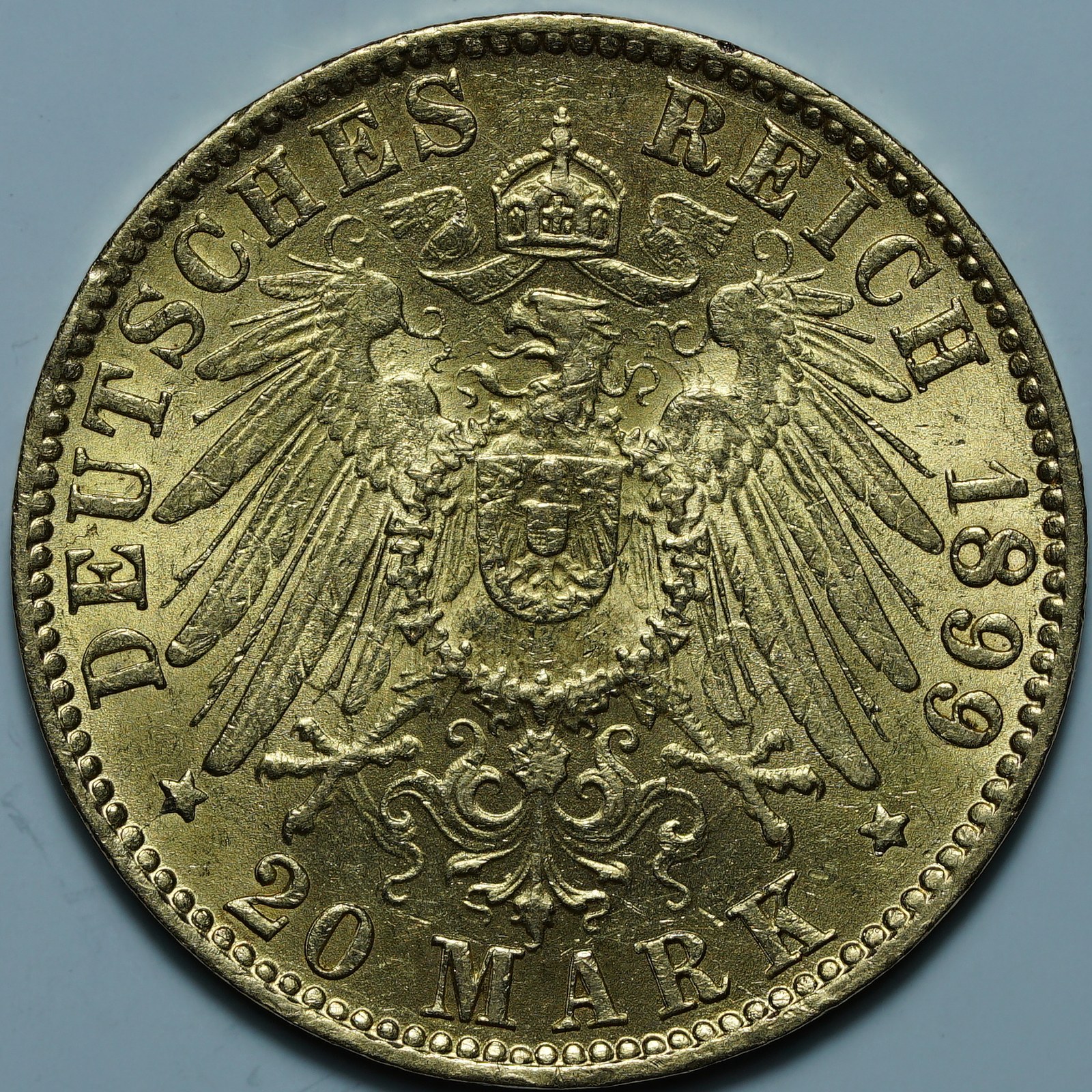 20 марок 1899 J