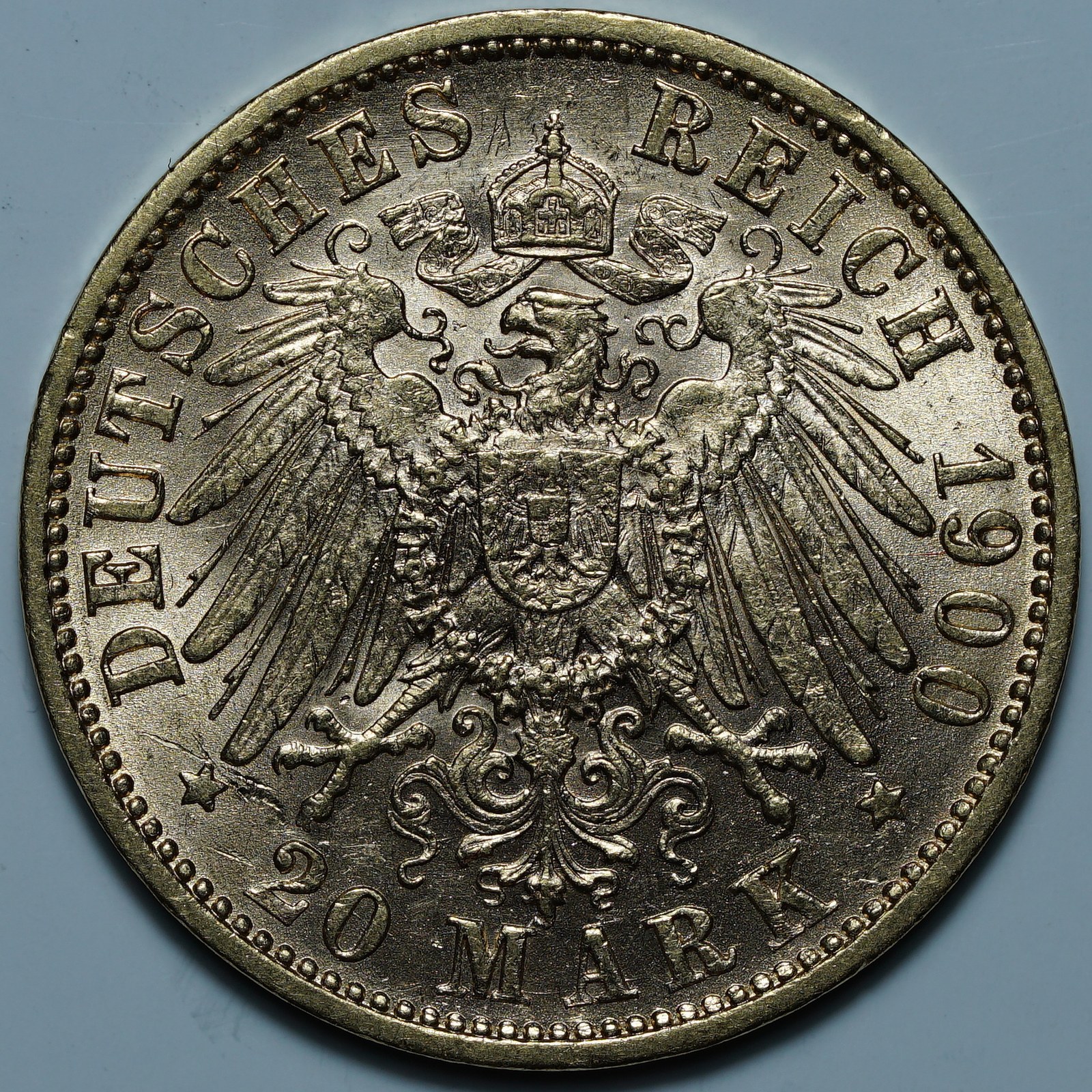 20 марок 1900 D