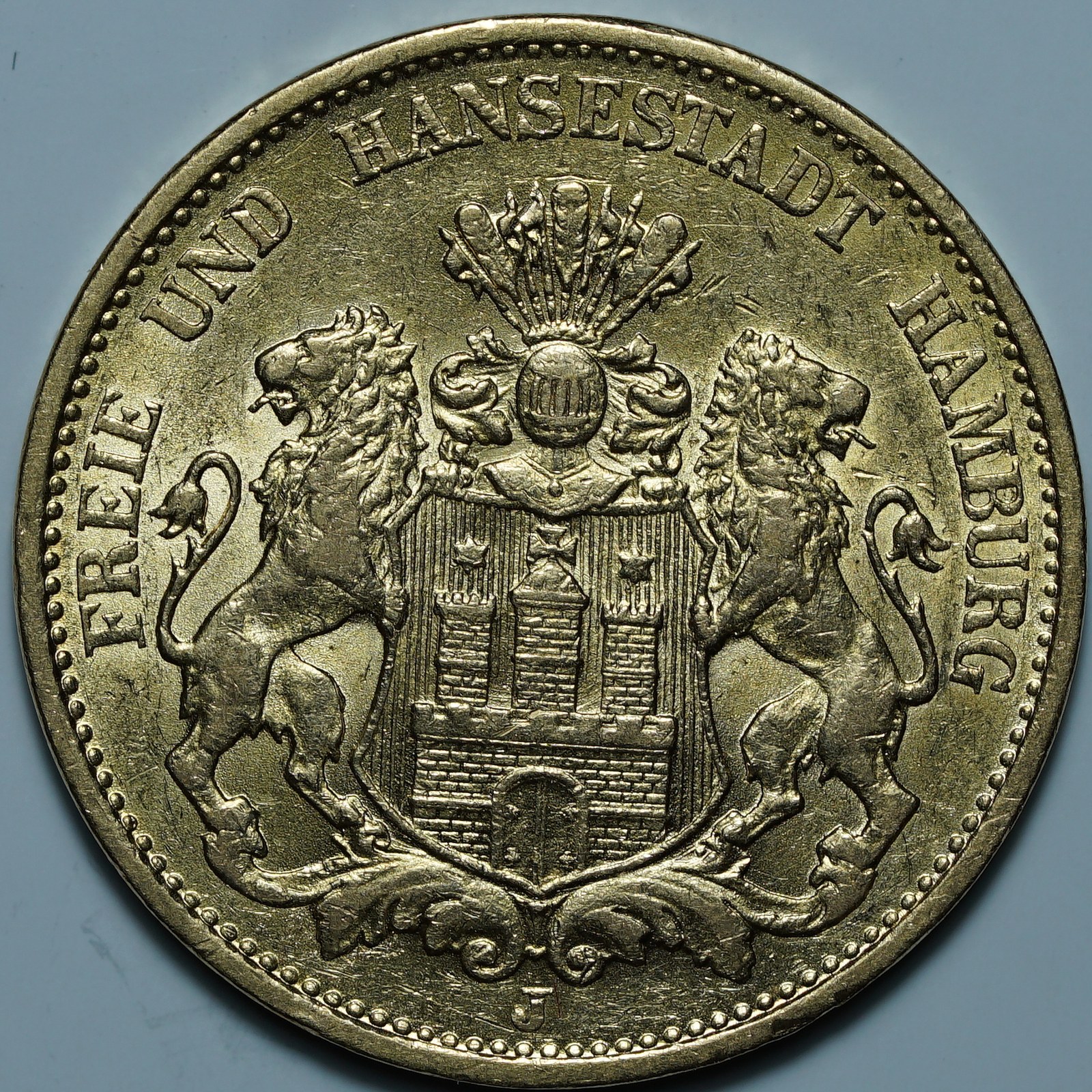 20 марок 1900 J