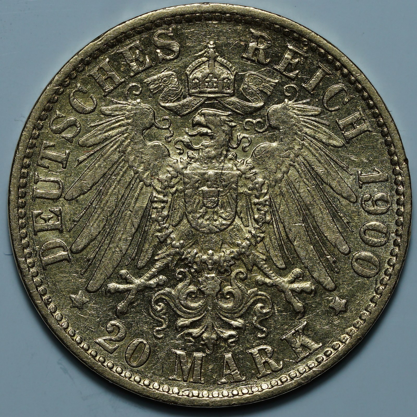 20 марок 1900 J