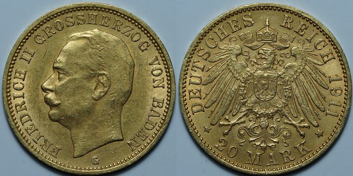20 марок 1911 G