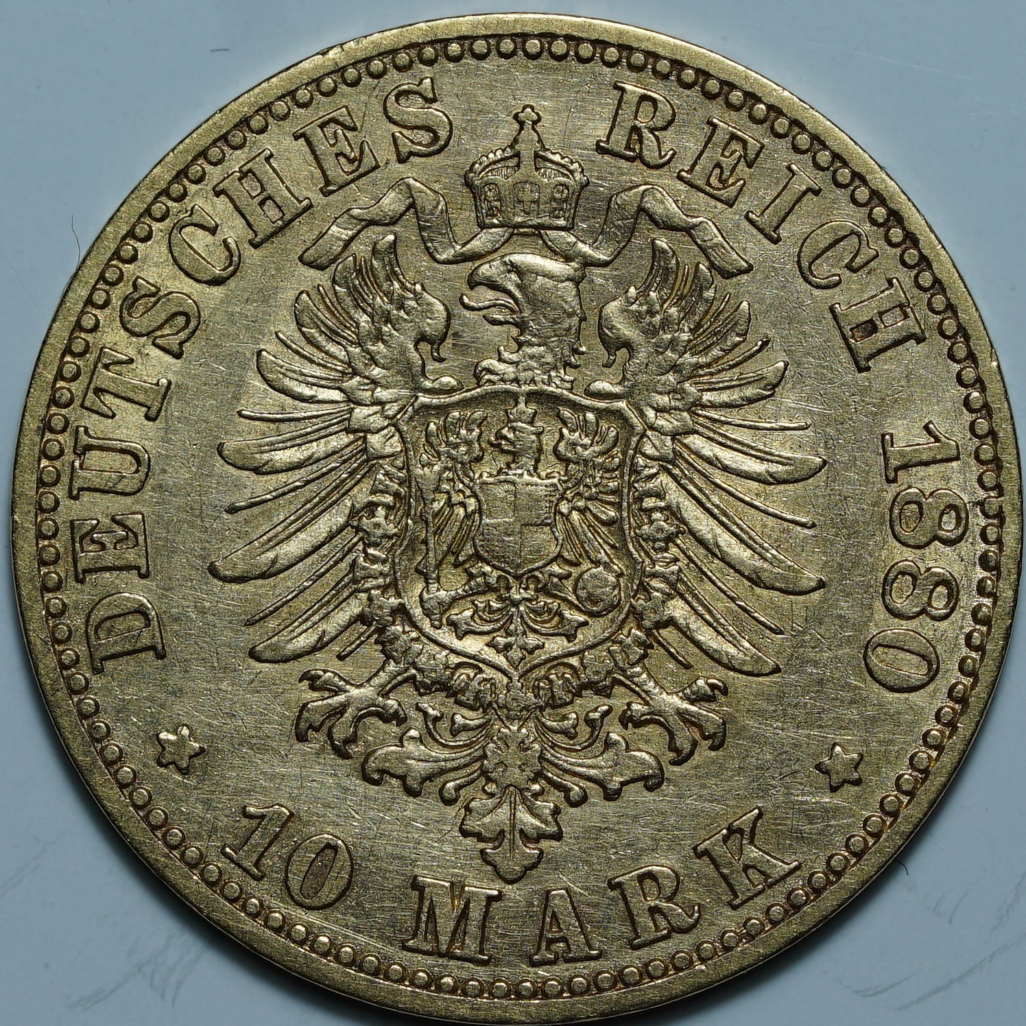10 марок 1880 A