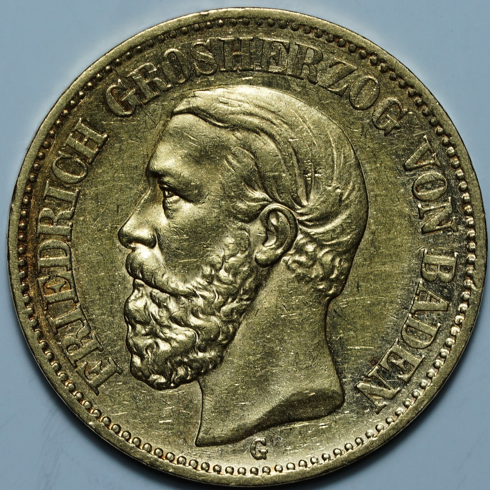 20 марок 1872 G