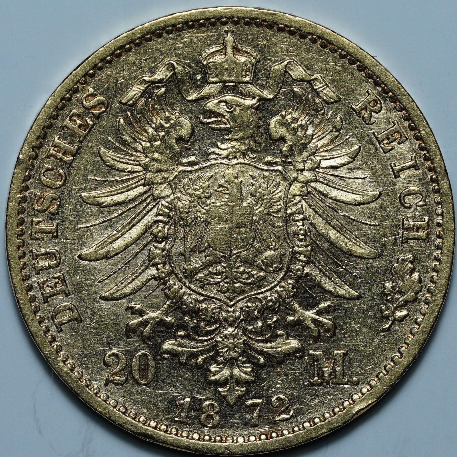 20 марок 1872 G