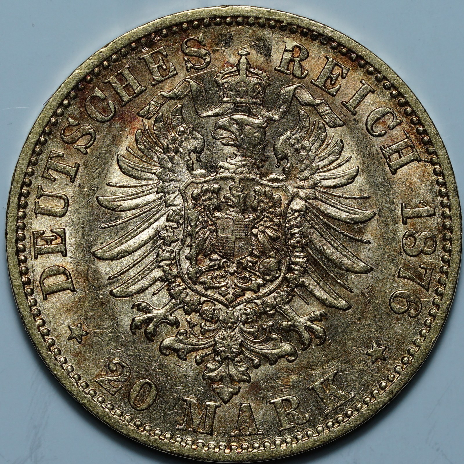 20 марок 1876 E