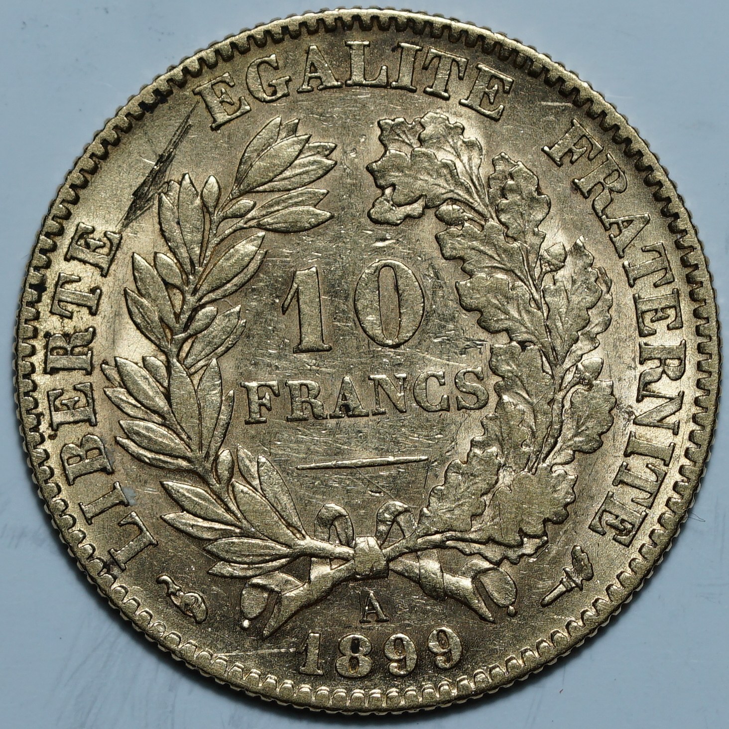 10 франков 1899 A