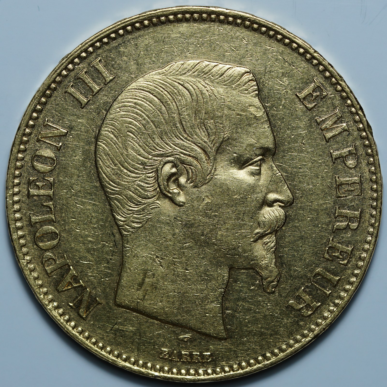 100 франков 1855 A