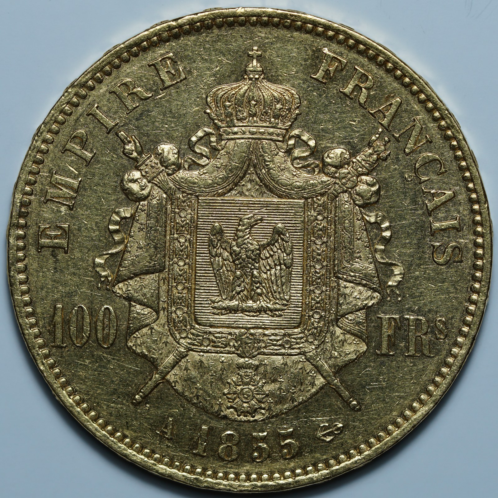 100 франков 1855 A