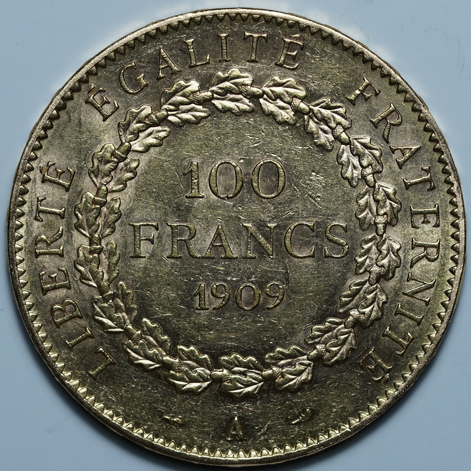 100 франков 1909 A