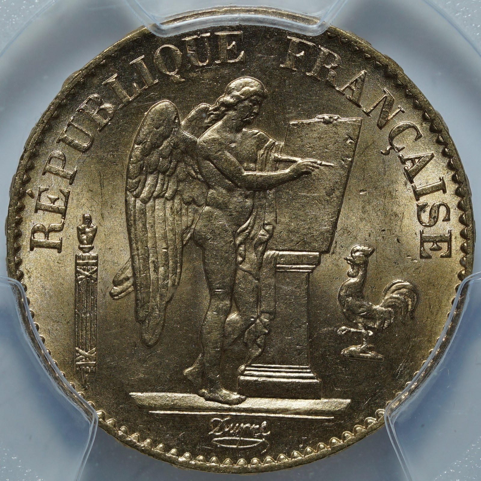 20 франков 1886 A MS65 PCGS