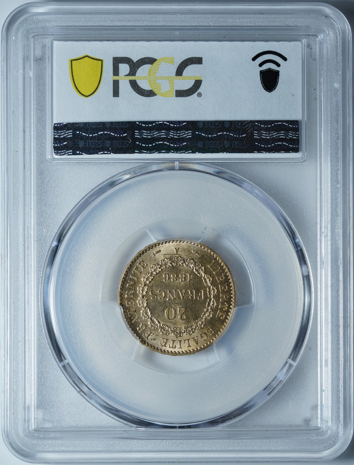 20 франков 1886 A MS65 PCGS