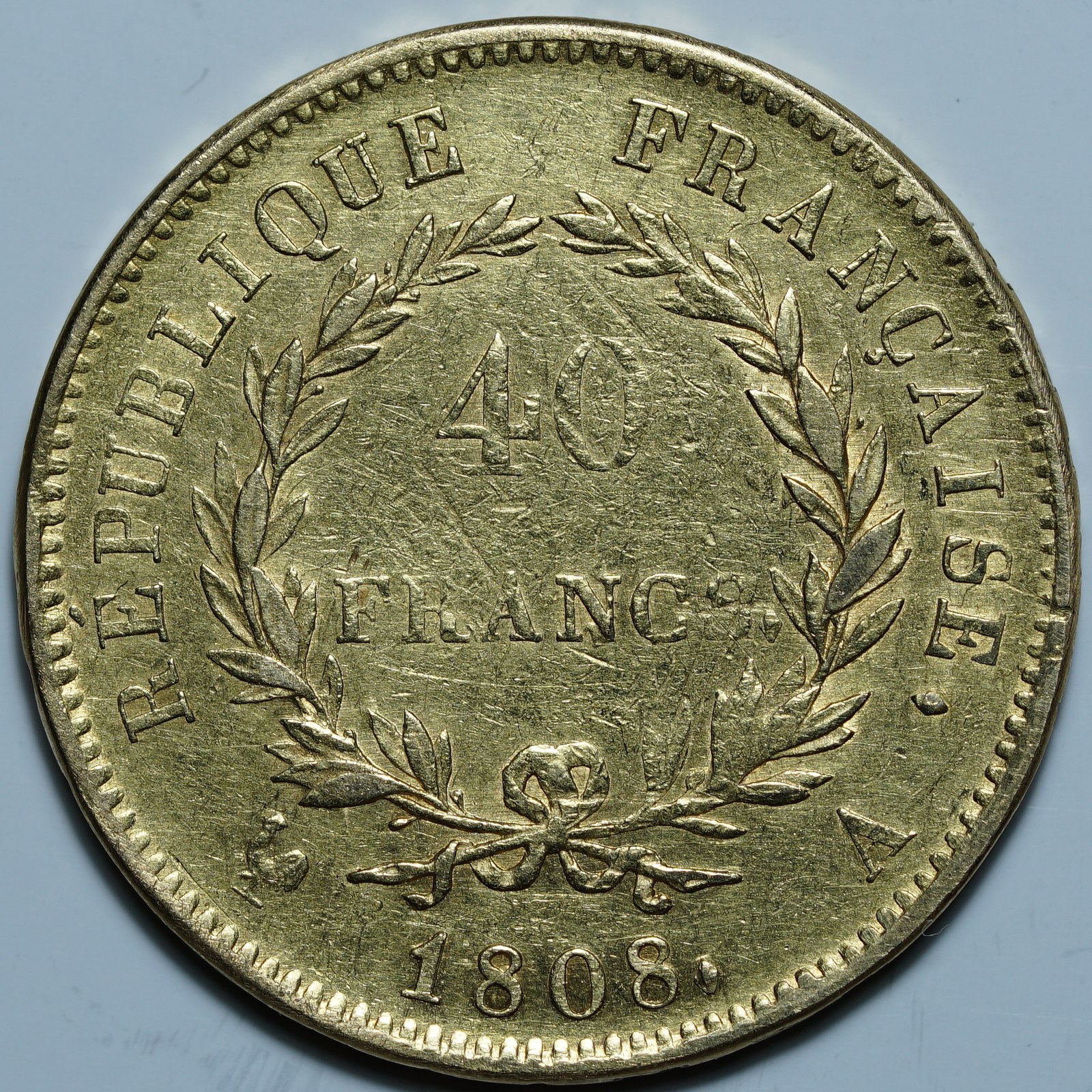 40 франков 1808 A