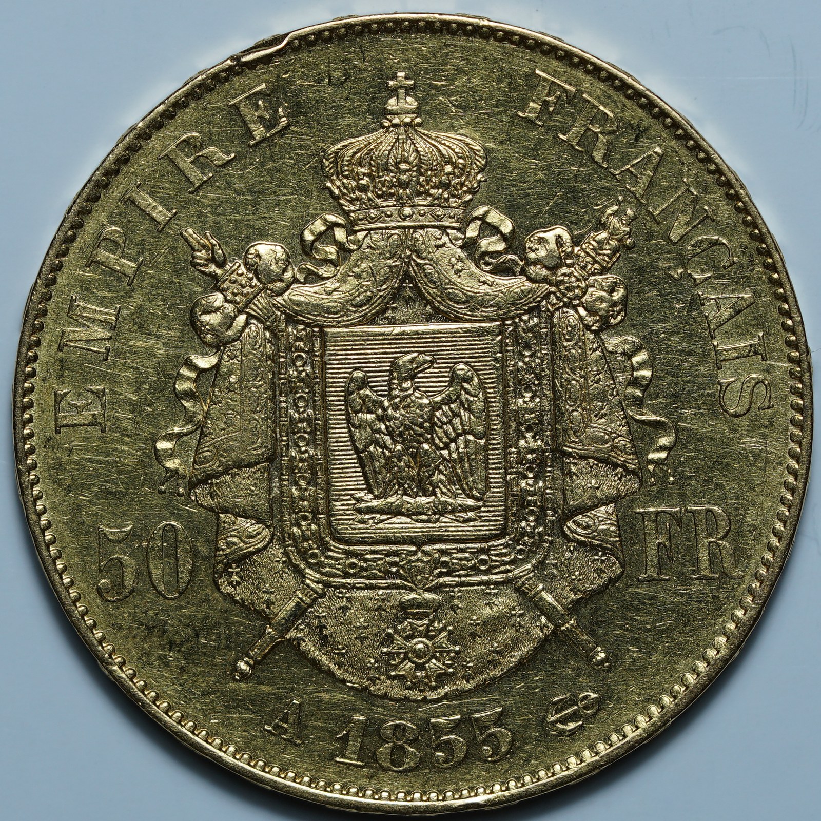 50 франков 1855 A