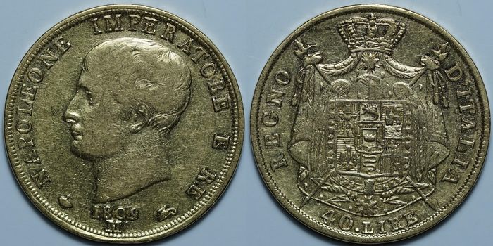 40 лир 1809 M