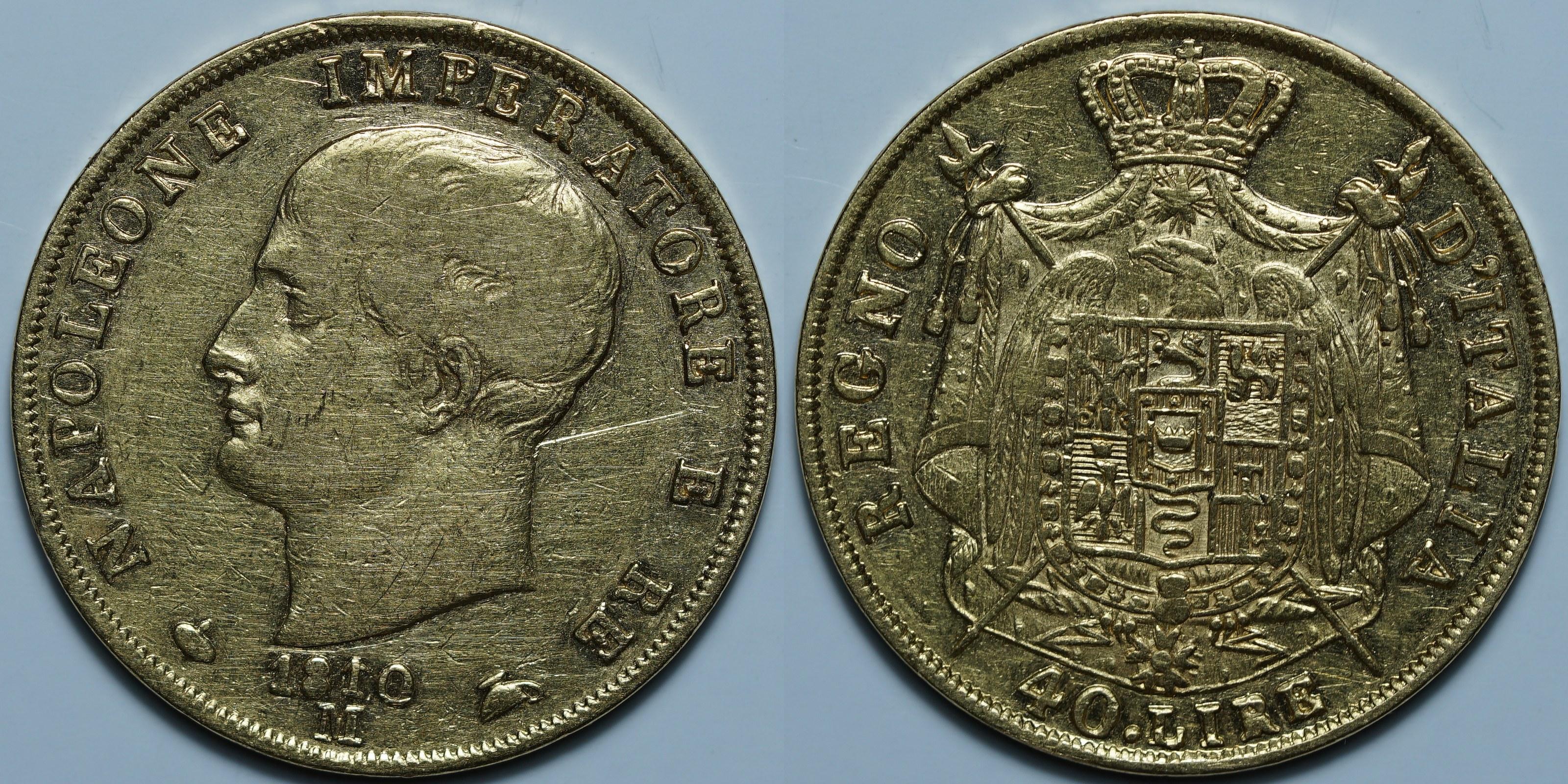 40 лир 1810 M