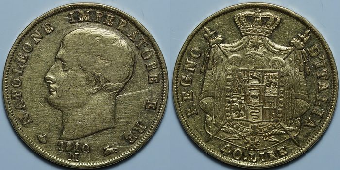40 лир 1810 M