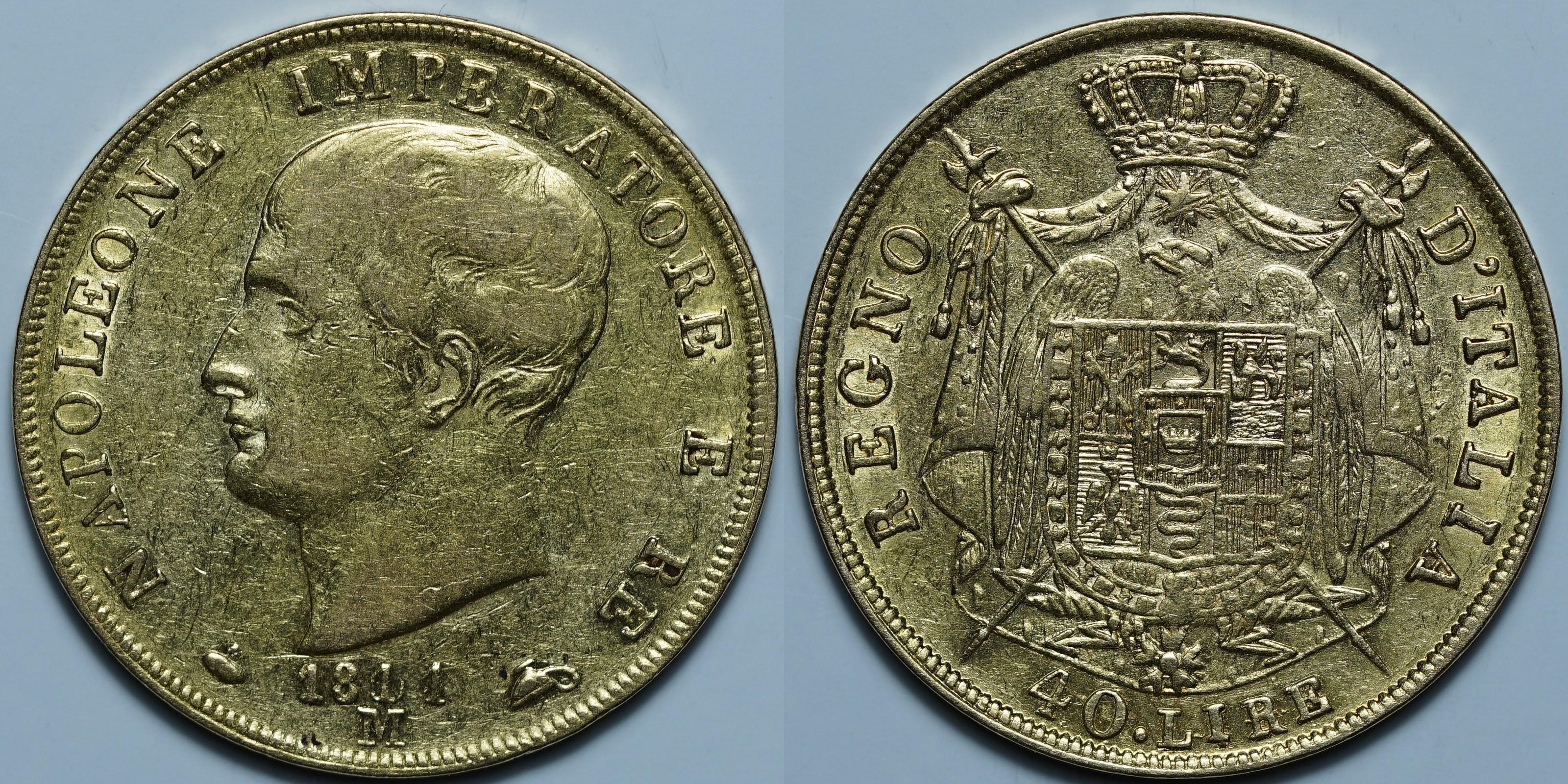 40 лир 1811 M
