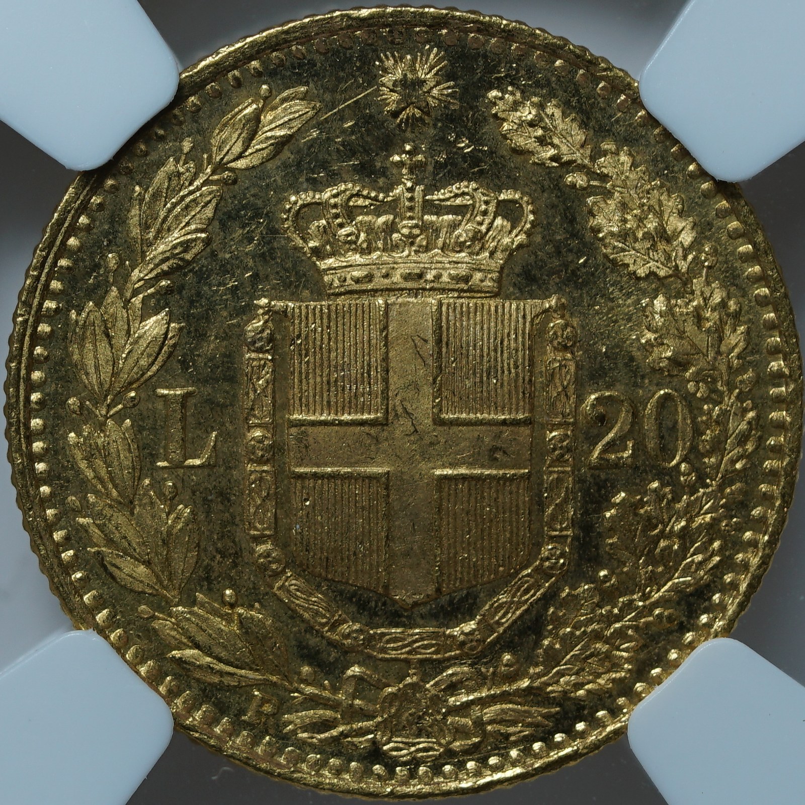 20 лир 1882 R PL63 ННР