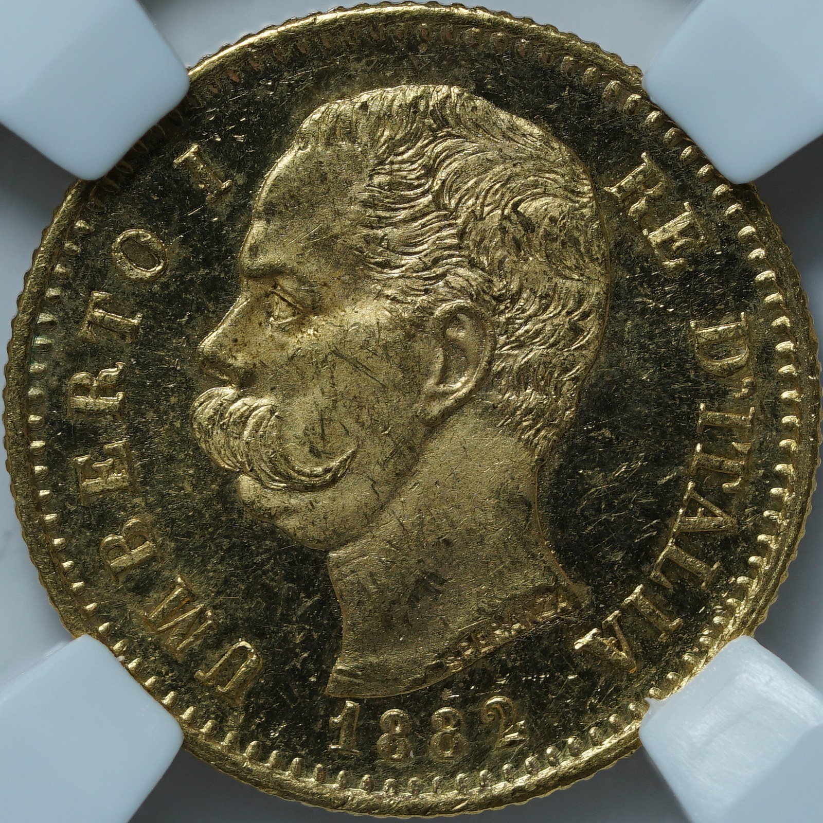 20 лир 1882 R PL63 ННР