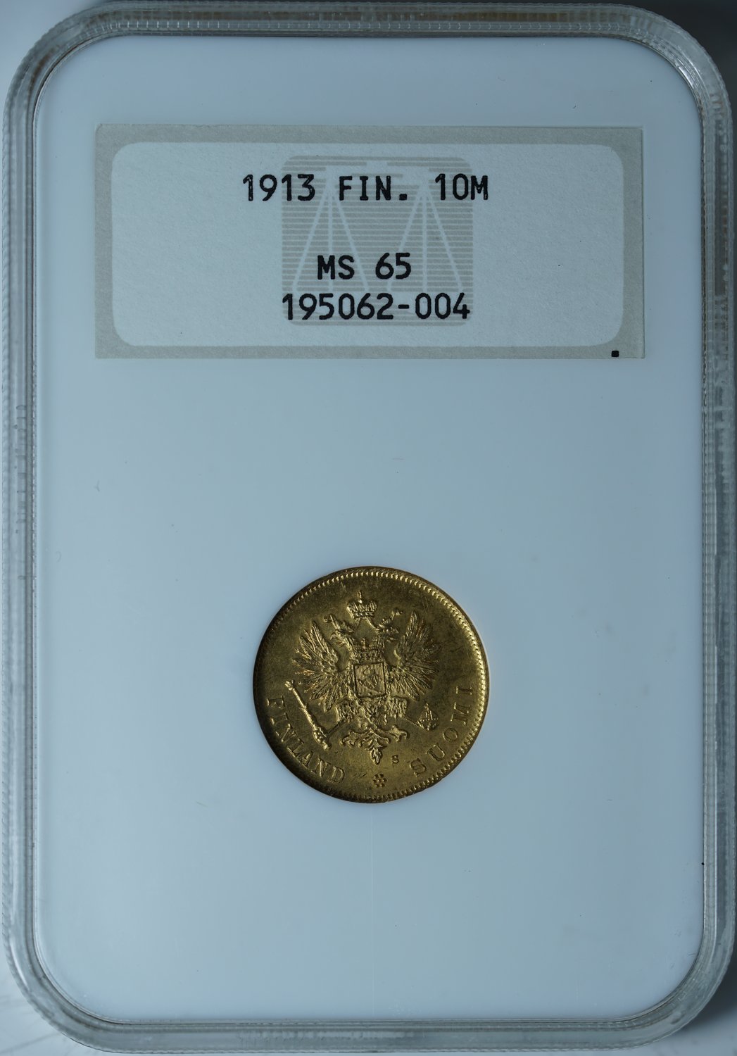 10 марок 1913 MS65 NGC
