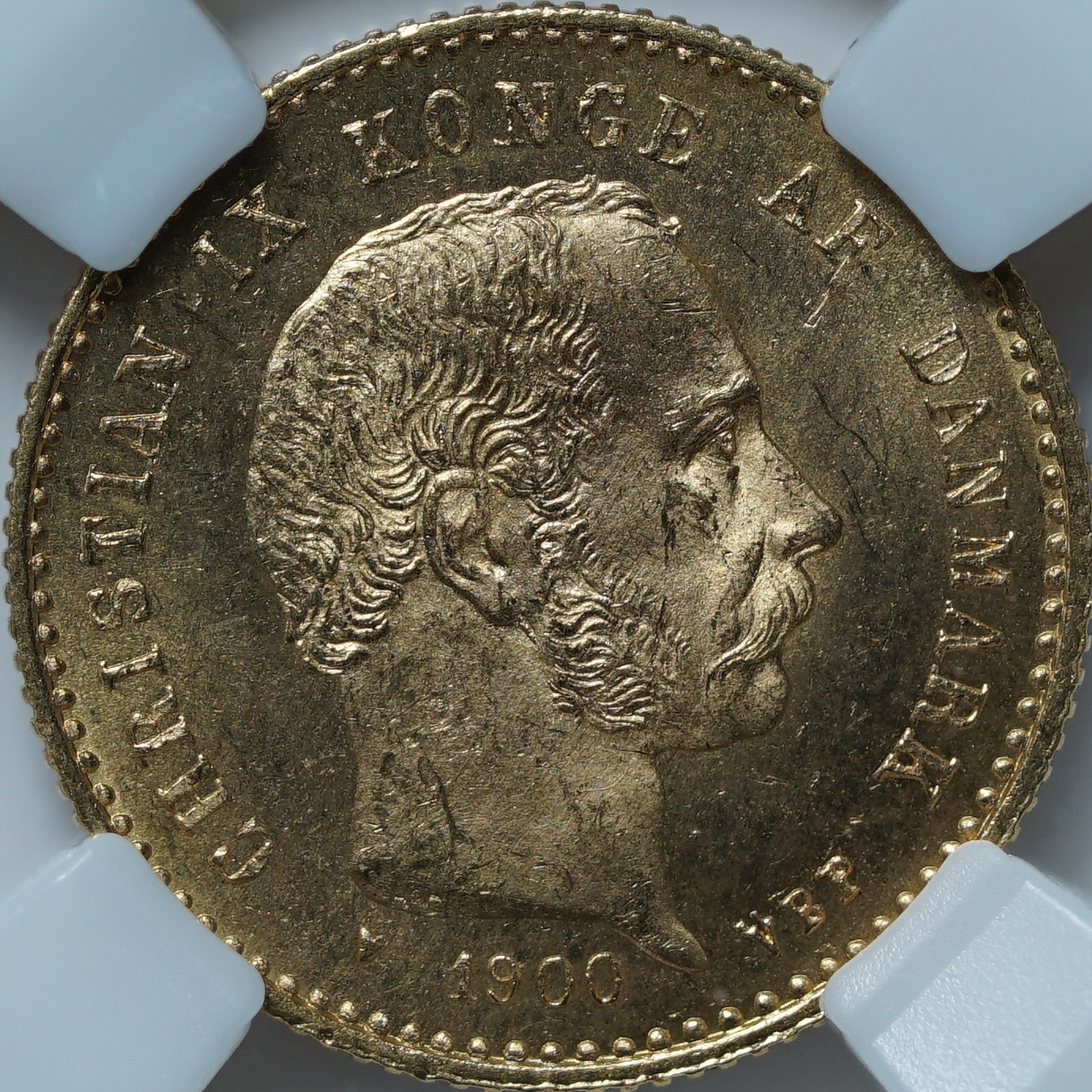 10 крон 1900 MS64 ННР