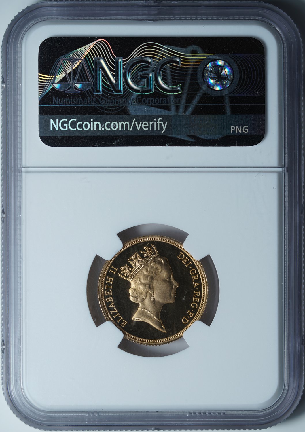 1 соверен 1995 PF69 ULTRA CAMEO NGC