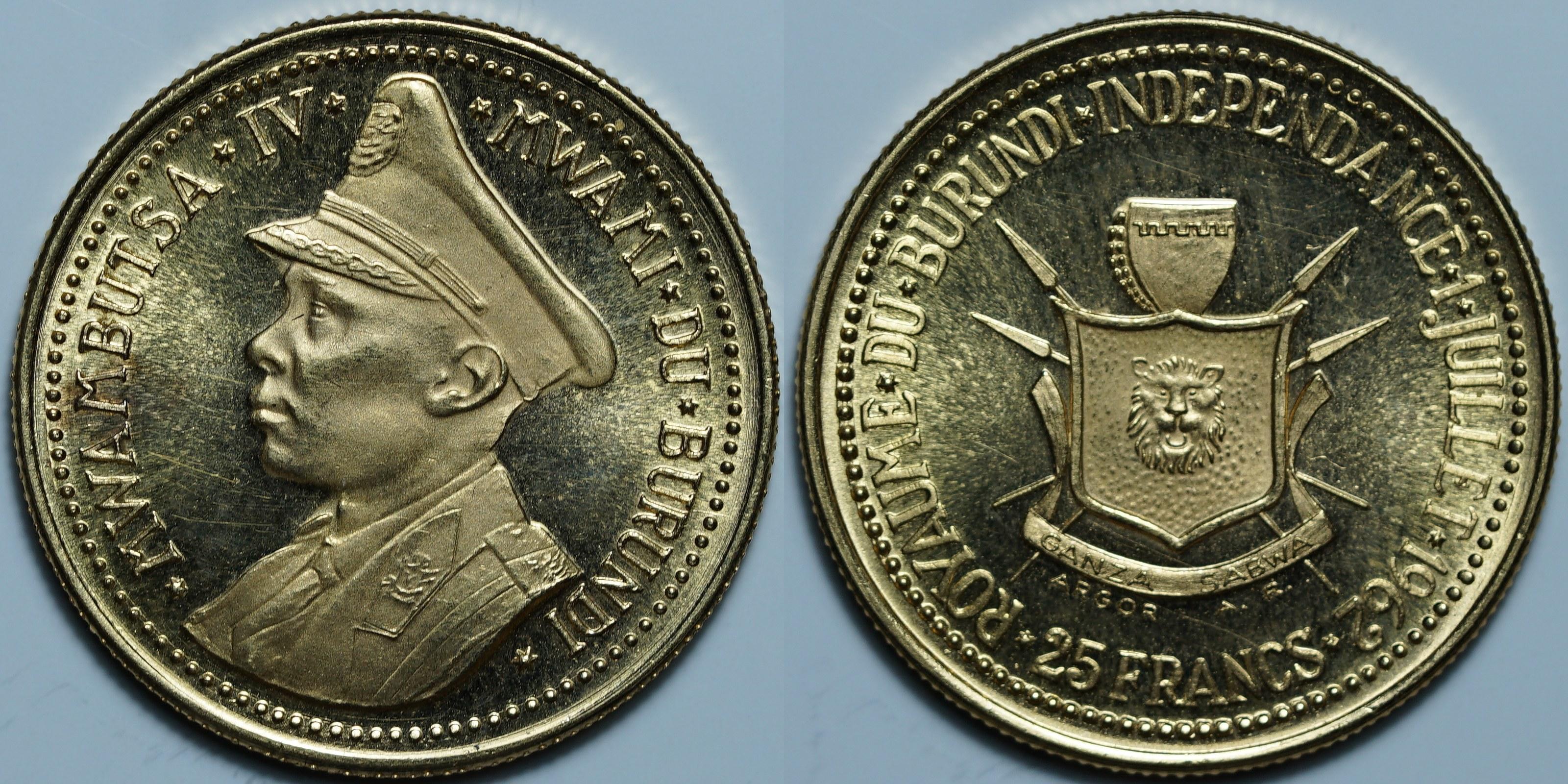25 франков 1962