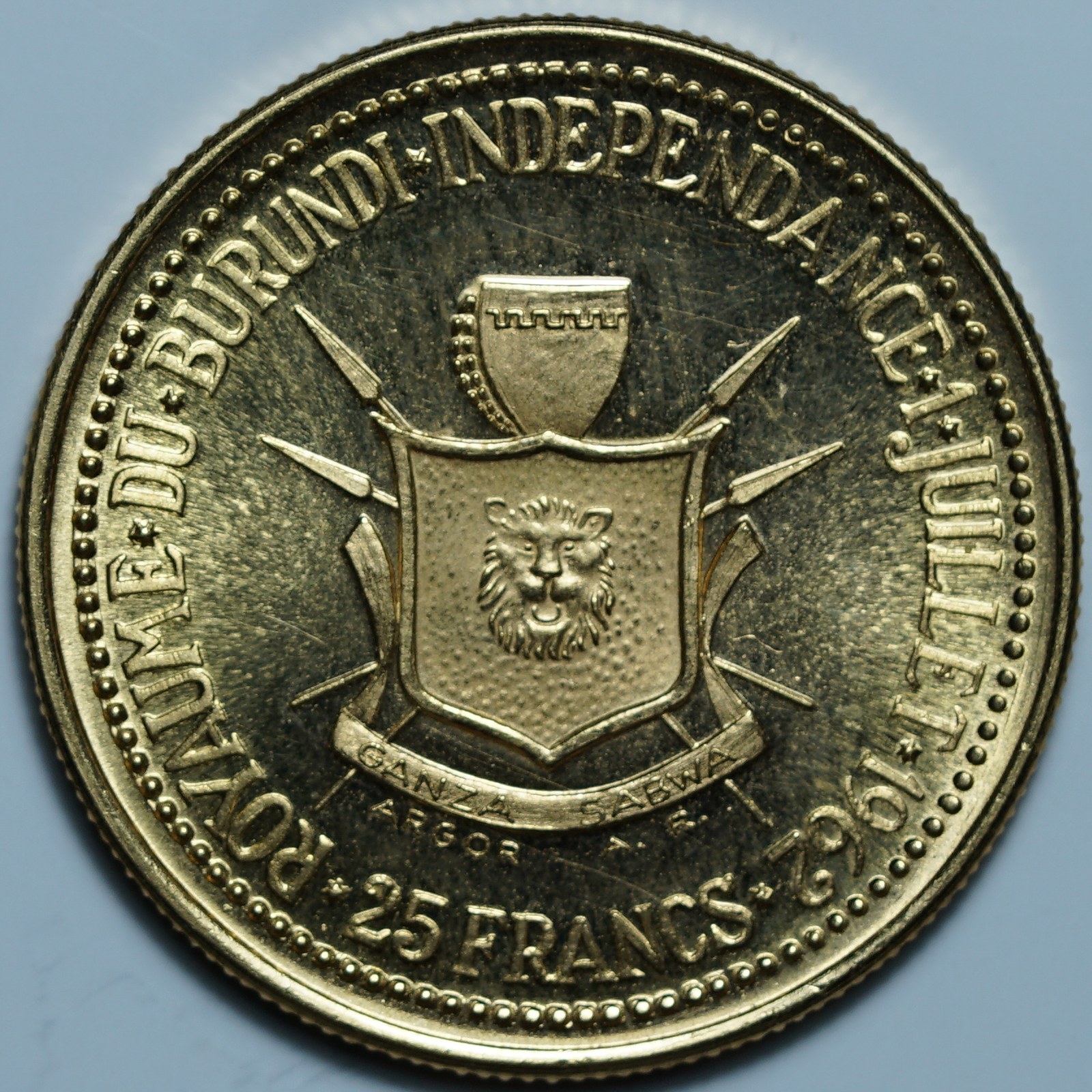 25 франков 1962