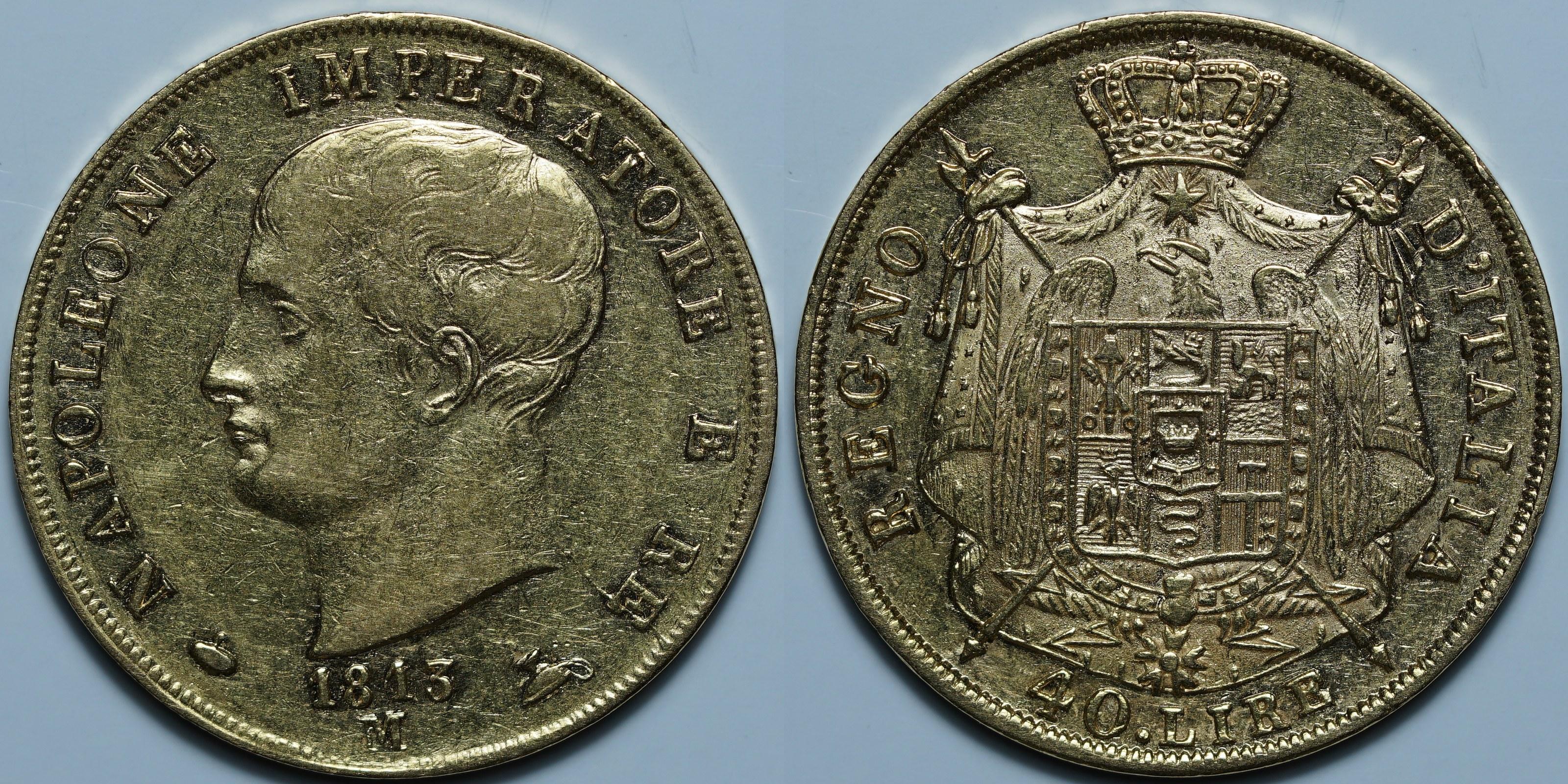 40 лир 1813 M
