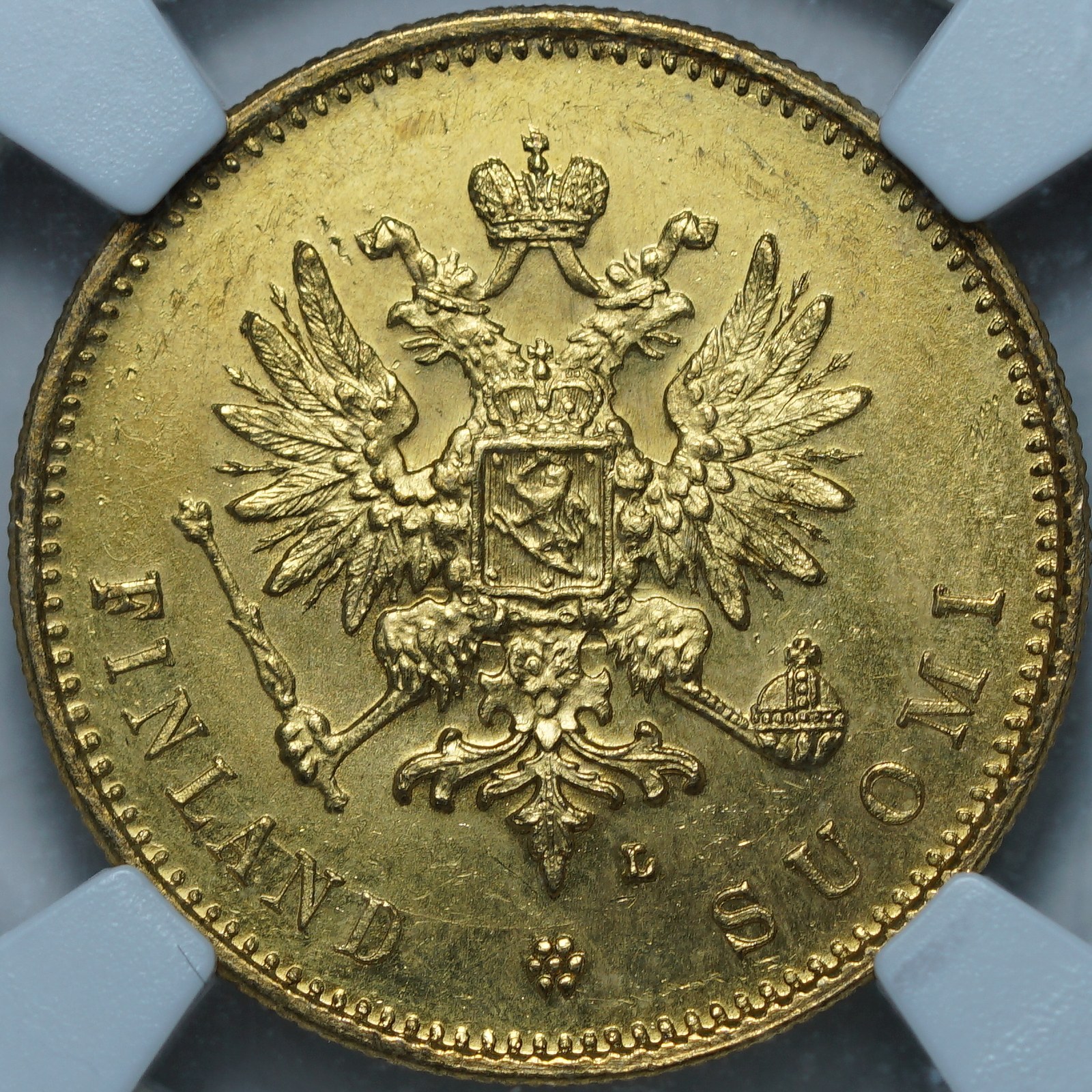 20 марок 1910 L MS64+ NGC
