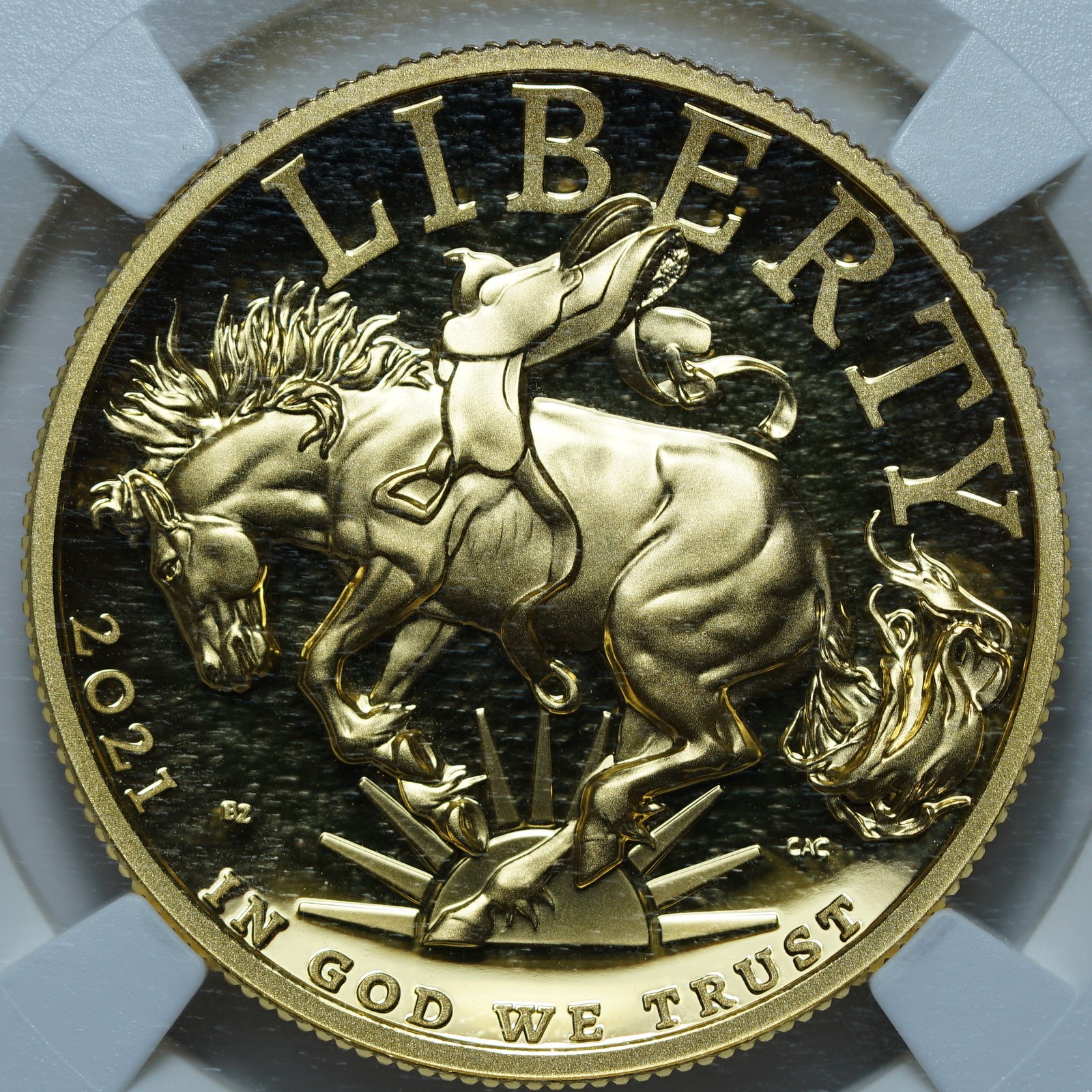 100 долларов 2021-W PF70 ULTRA CAMEO NGC