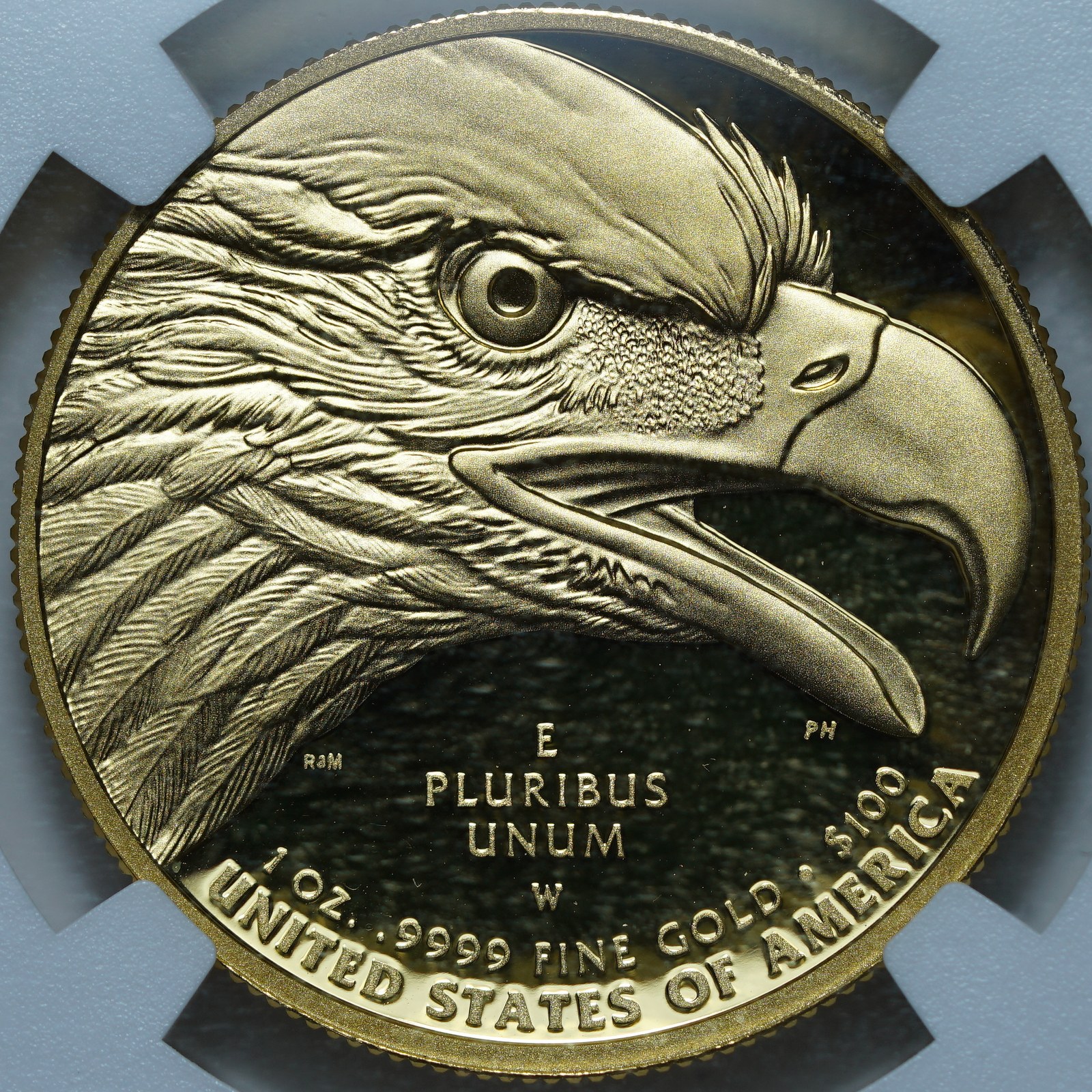 100 долларов 2021-W PF70 ULTRA CAMEO NGC