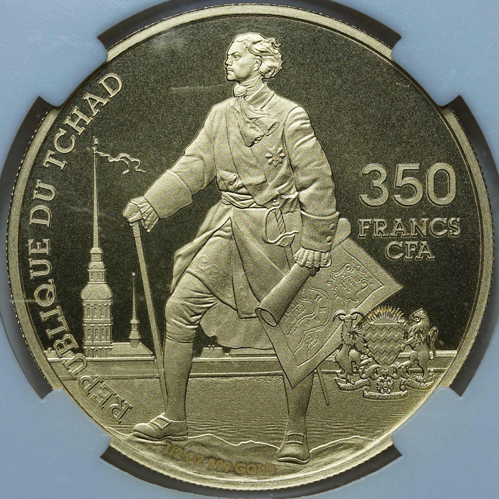 350 франков 2022 PL70 ННР