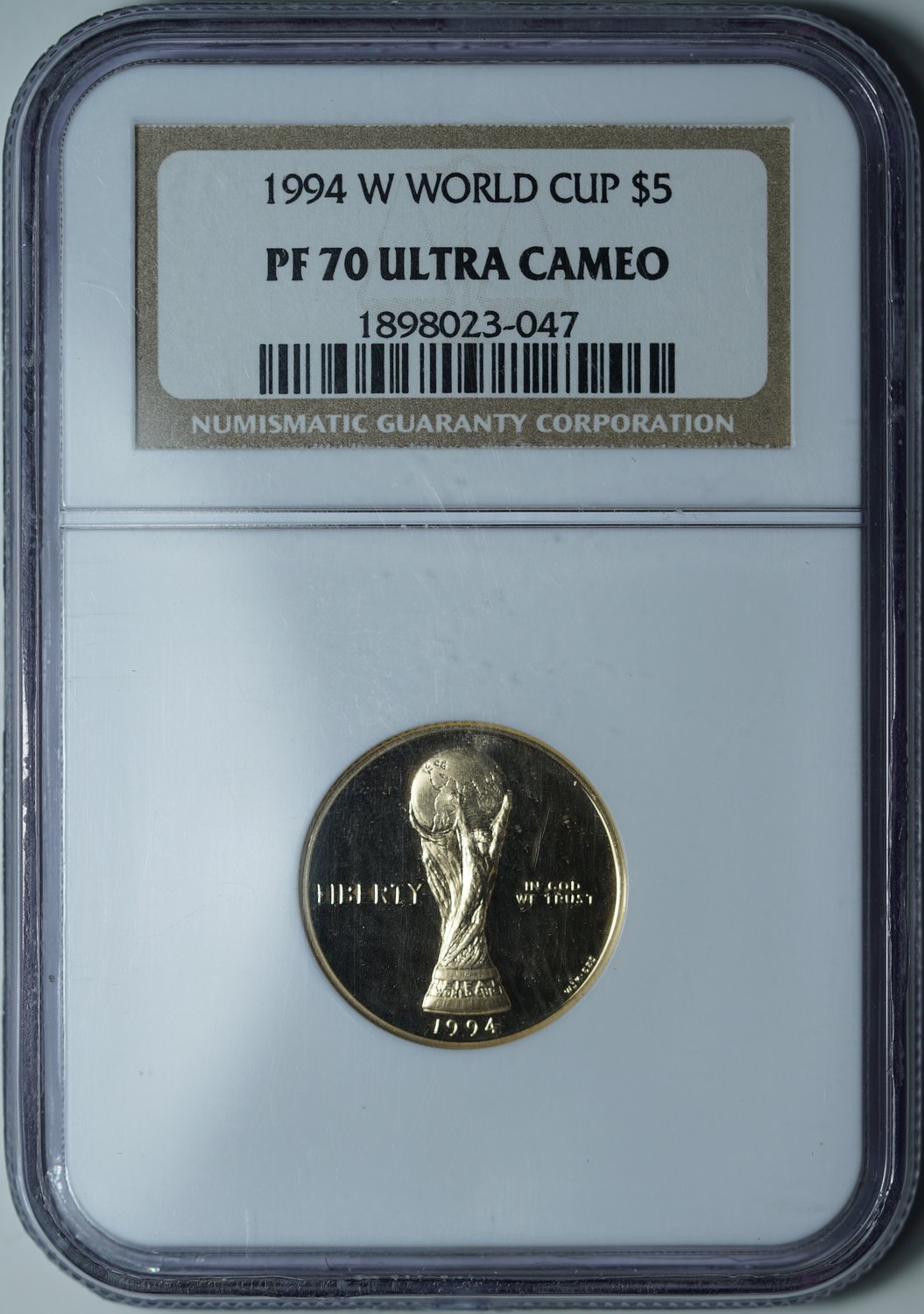 5 долларов 1994-W PF70 ULTRA CAMEO NGC