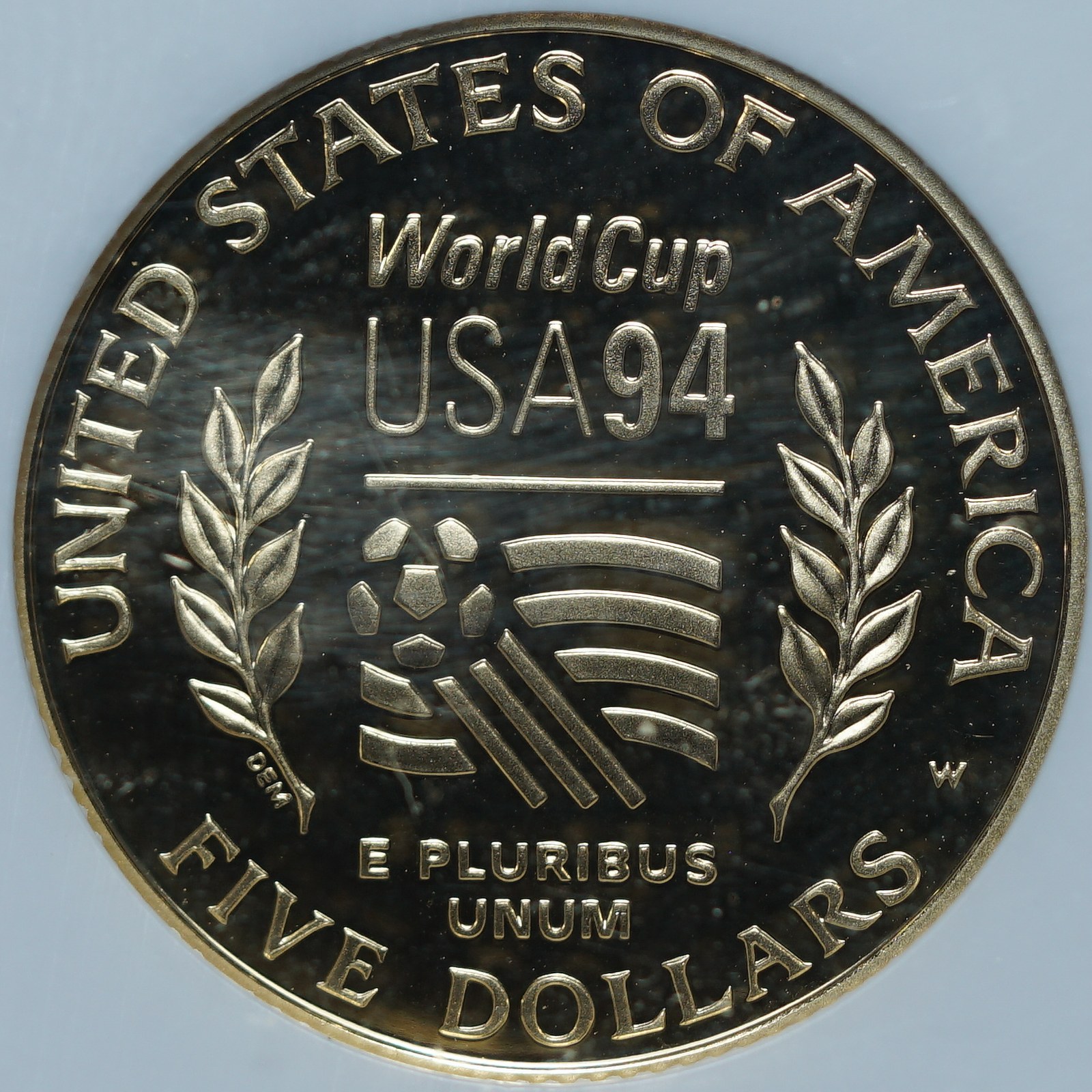 5 долларов 1994-W PF70 ULTRA CAMEO NGC