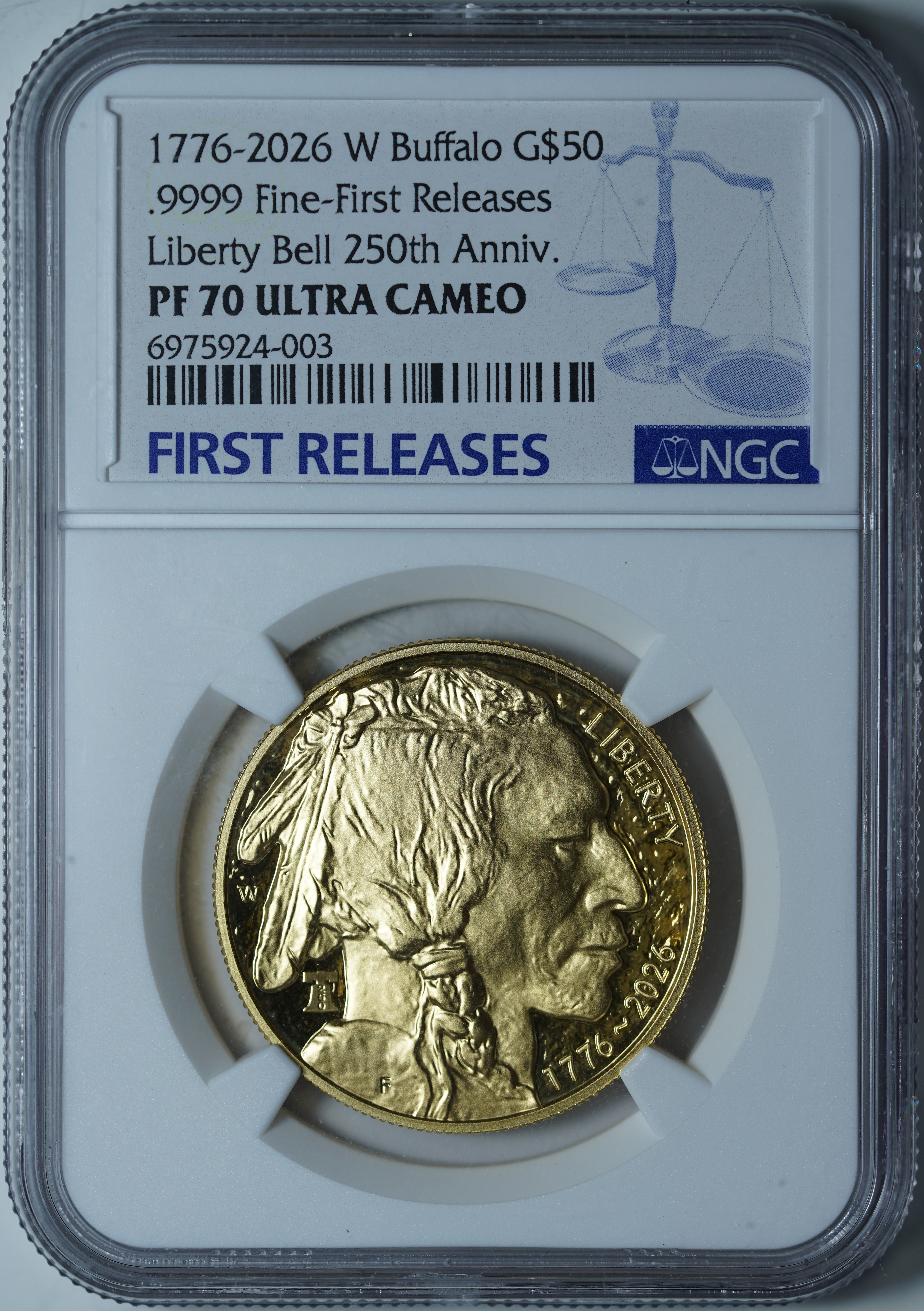50 долларов 2026-W PF70 ULTRA CAMEO NGC