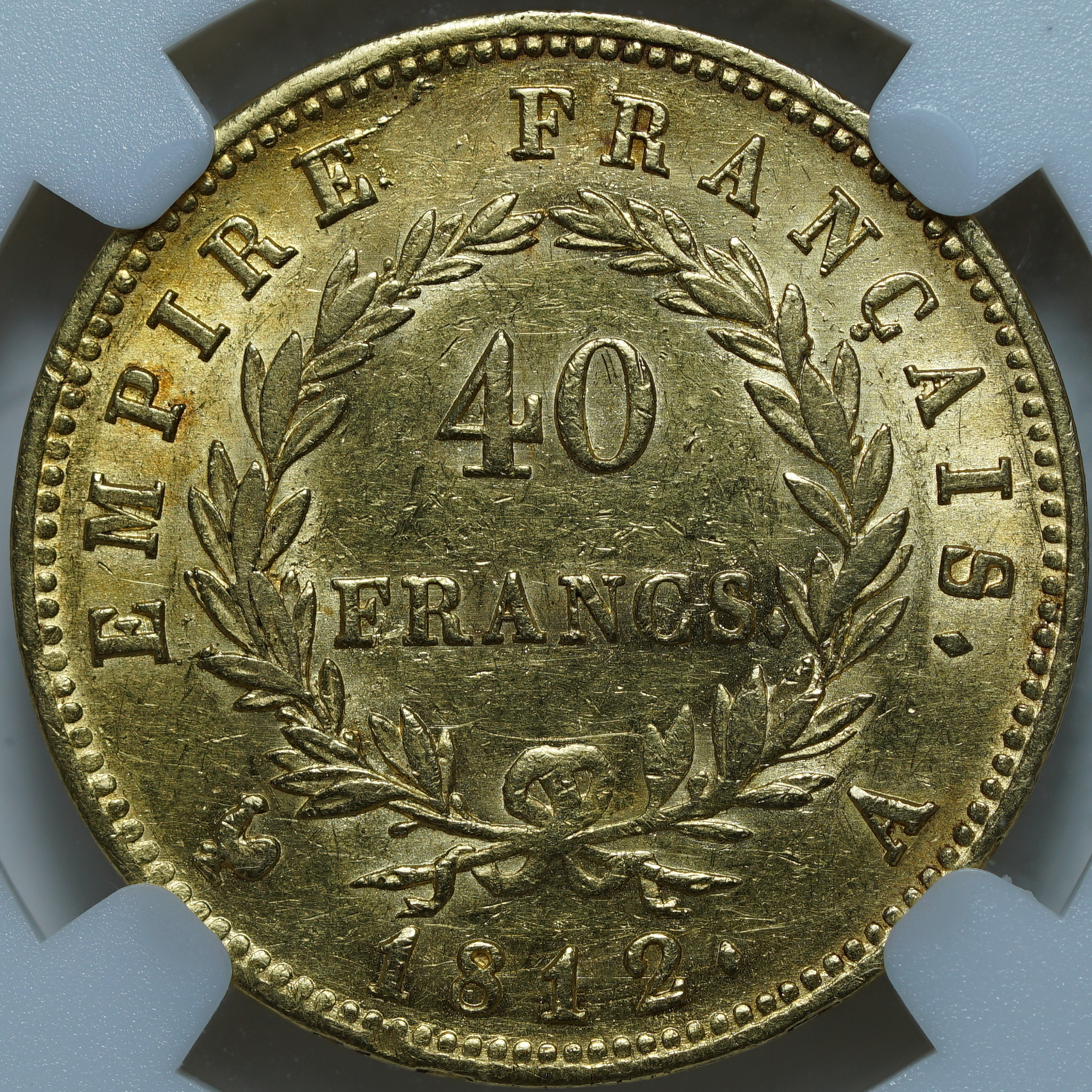 40 франков 1812 A AU53 ННР